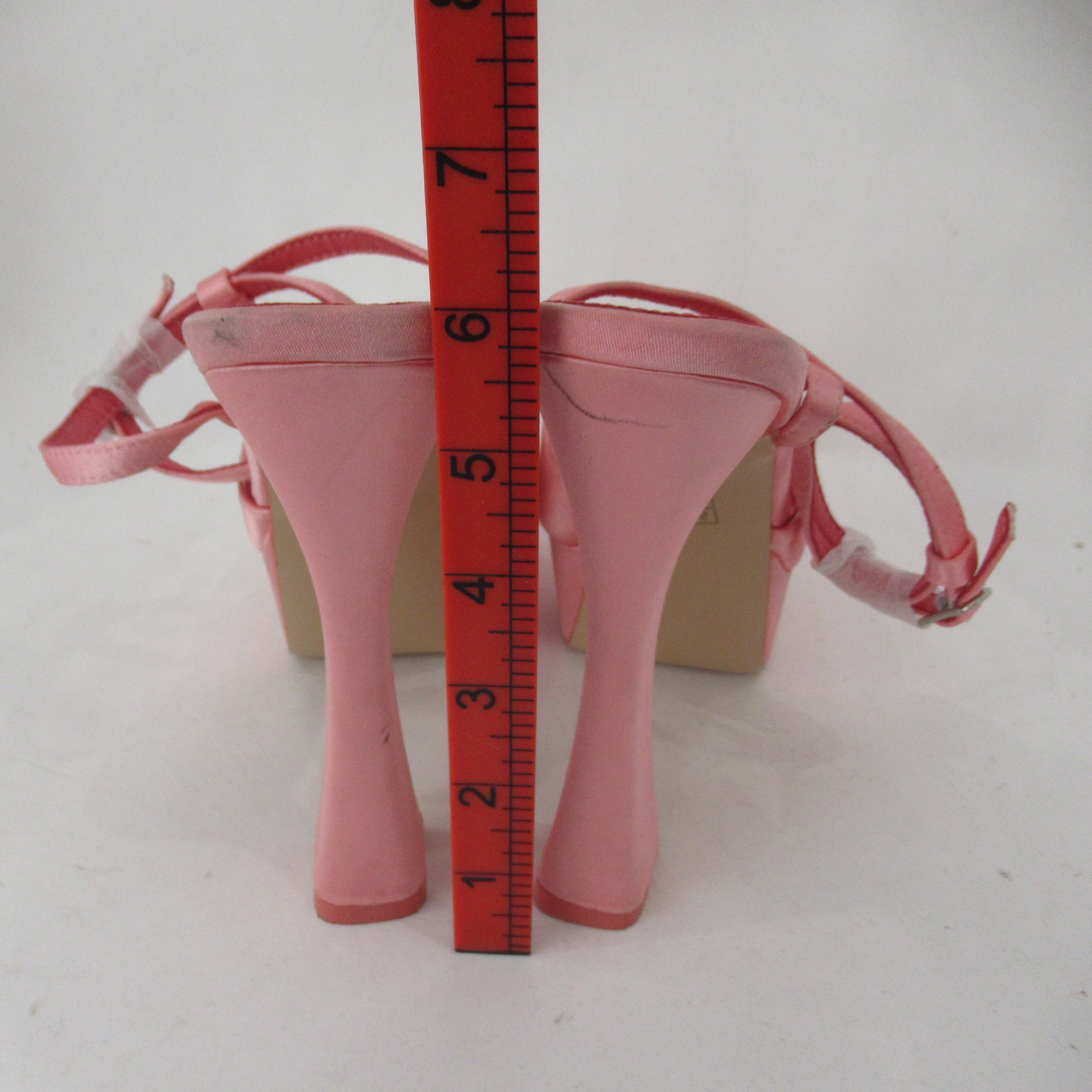 heel image for Public Desire Platform Heels Size 7 Pink Womenswear | Preloved