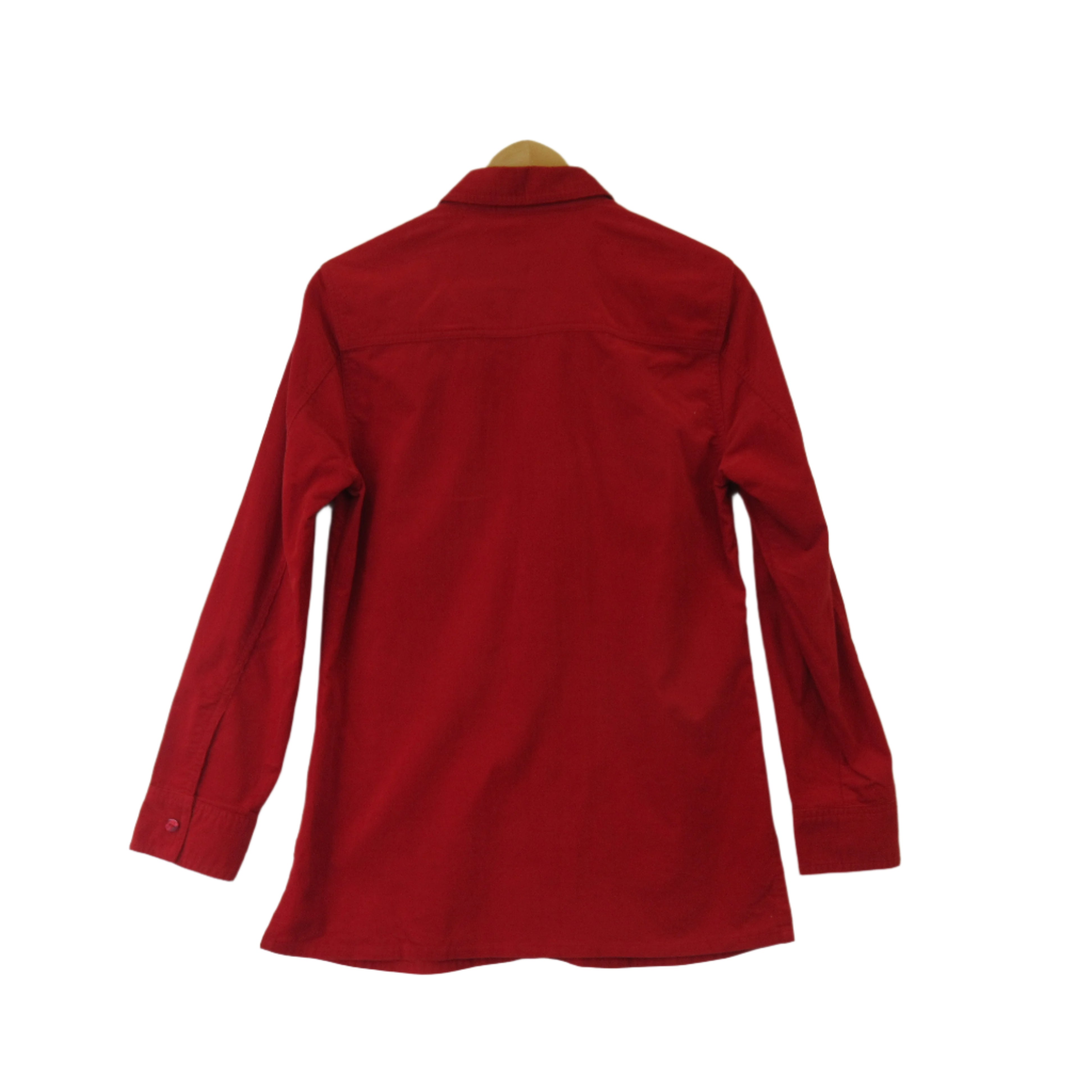 back image for Marks & Spencer Shirt UK 8 Red Cord Womenswear | Preloved 