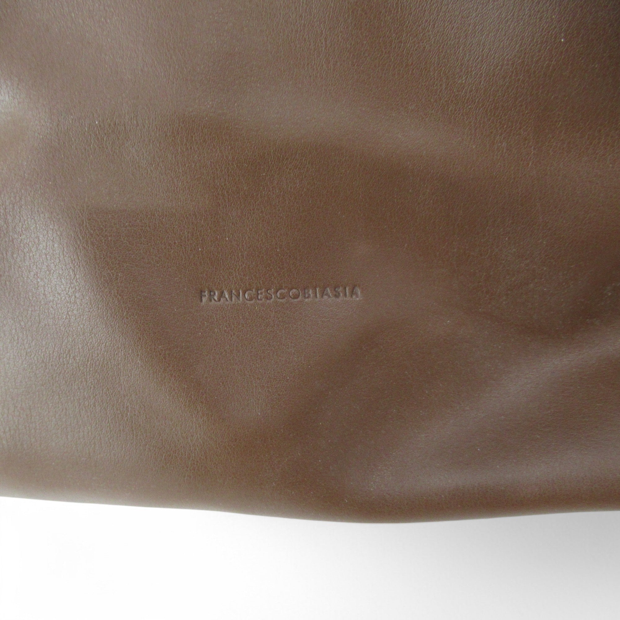 logo image Francesco Biasia Leather Handbag Womenswear | Preloved 