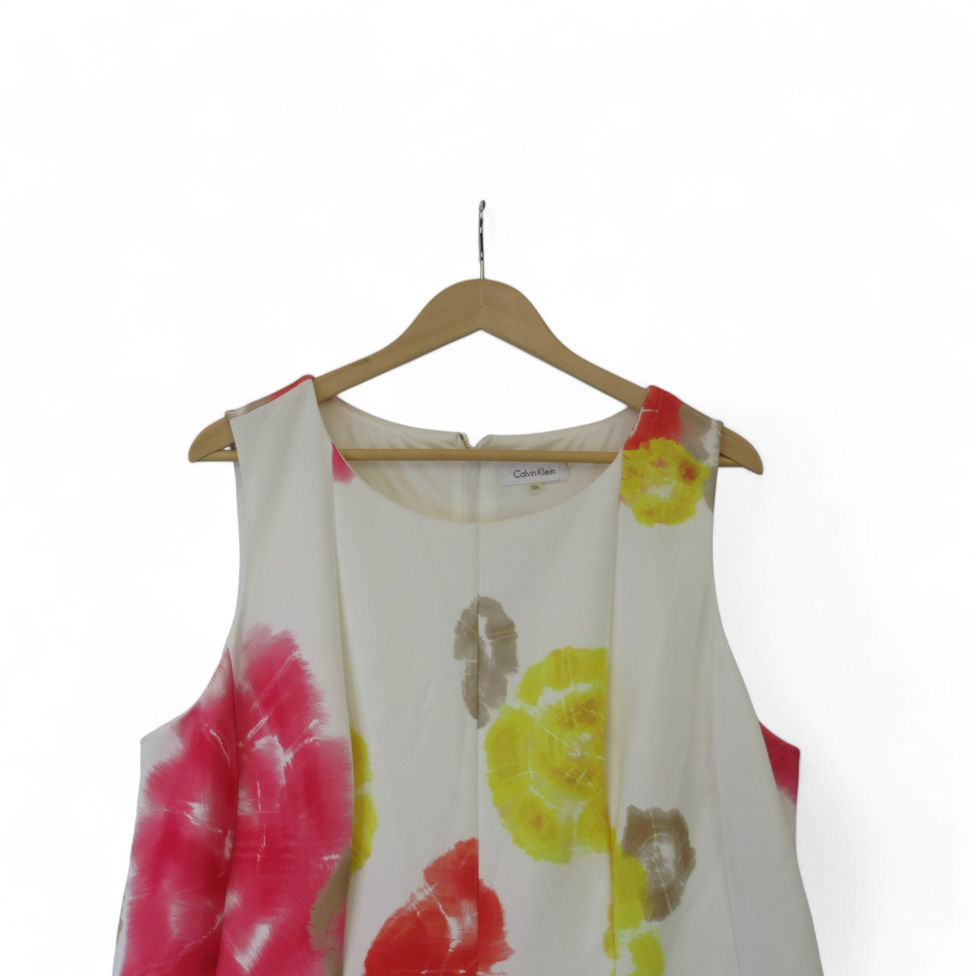 top image for Calvin Klein UK18W Multicoloured Dress Womenswear | Preloved