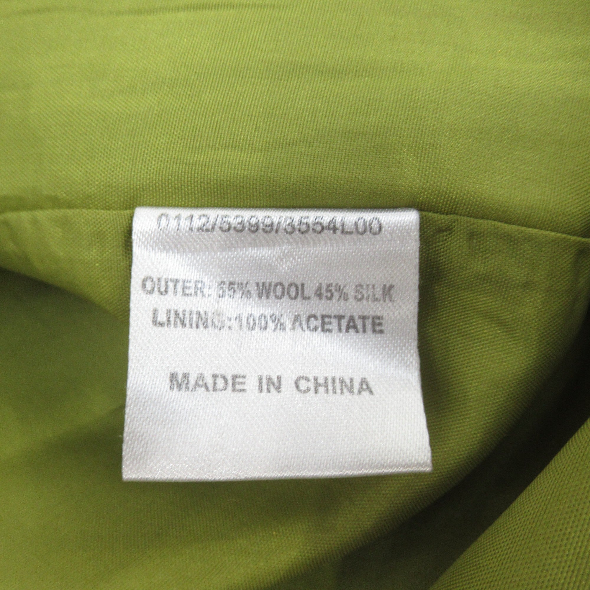 care label image for Hobbs UK 12 Green Pencil Dress Satin Womenswear | Preloved