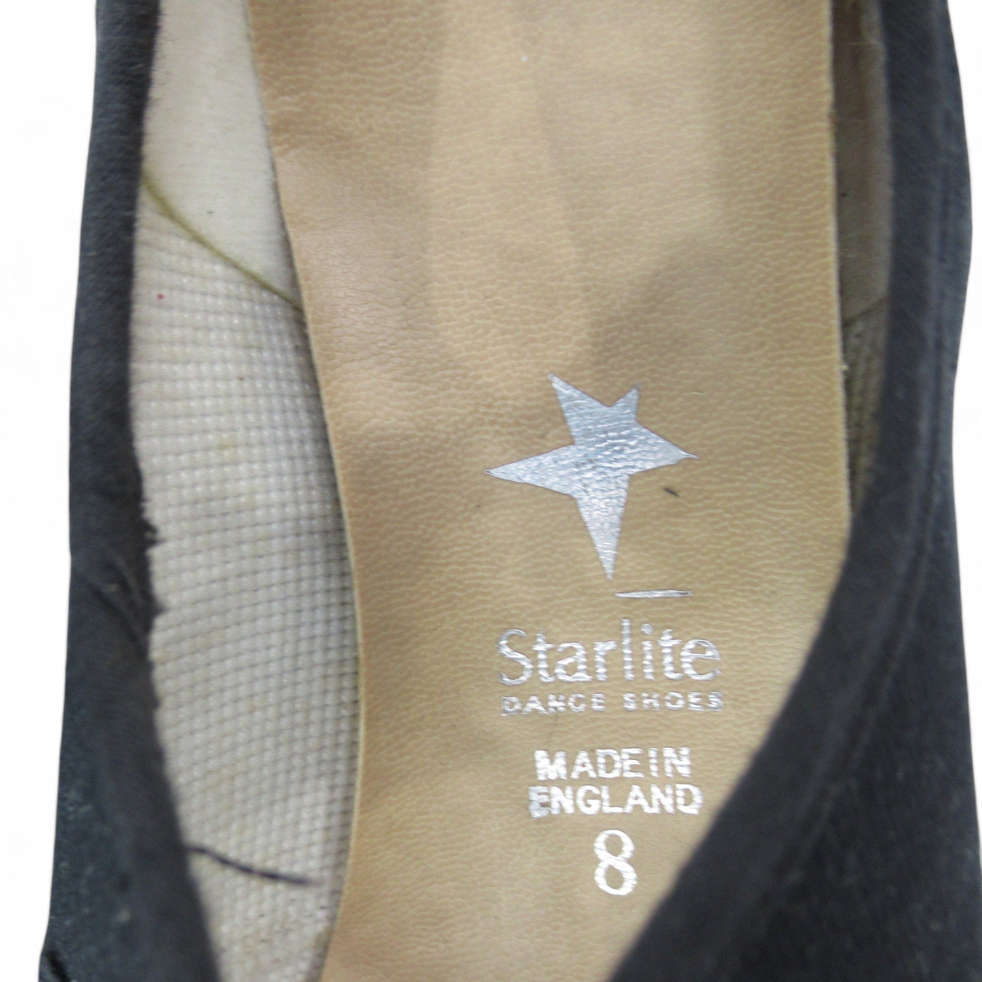 inner sole image for Starlite Tap Dance Shoes UK 8 Black Womenswear | Preloved