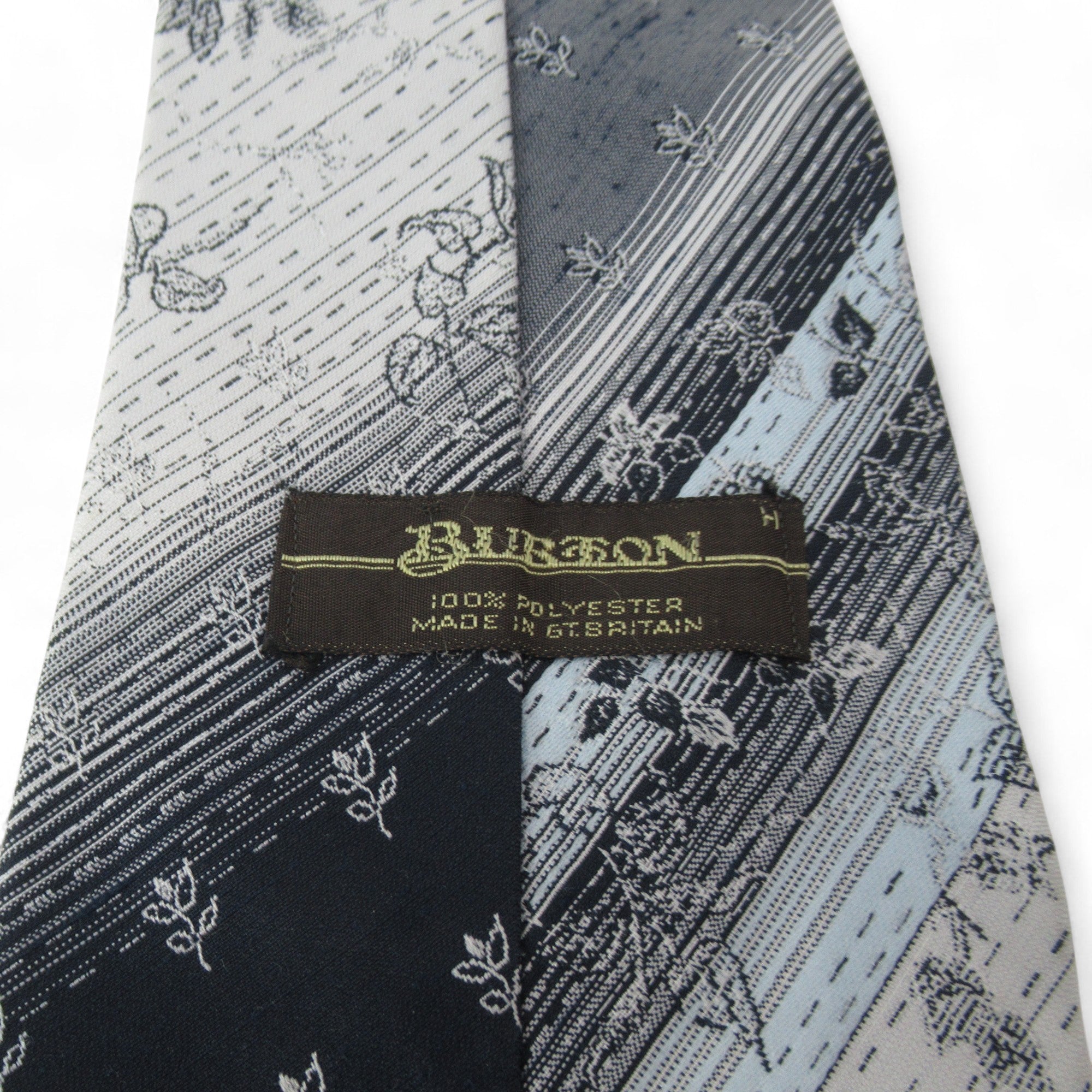 label image for Burton Vintage Multicoloured Tie Polyester Menswear | Preloved 