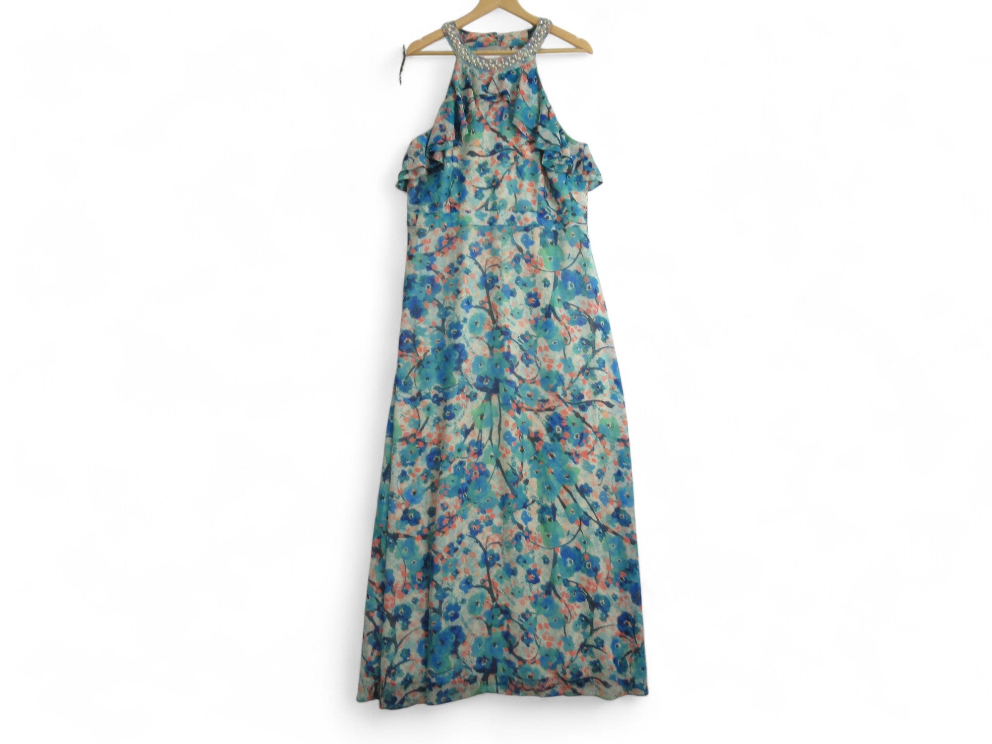 Front image for Monsoon Maxi Dress UK18 Multicoloured Womenswear | Preloved