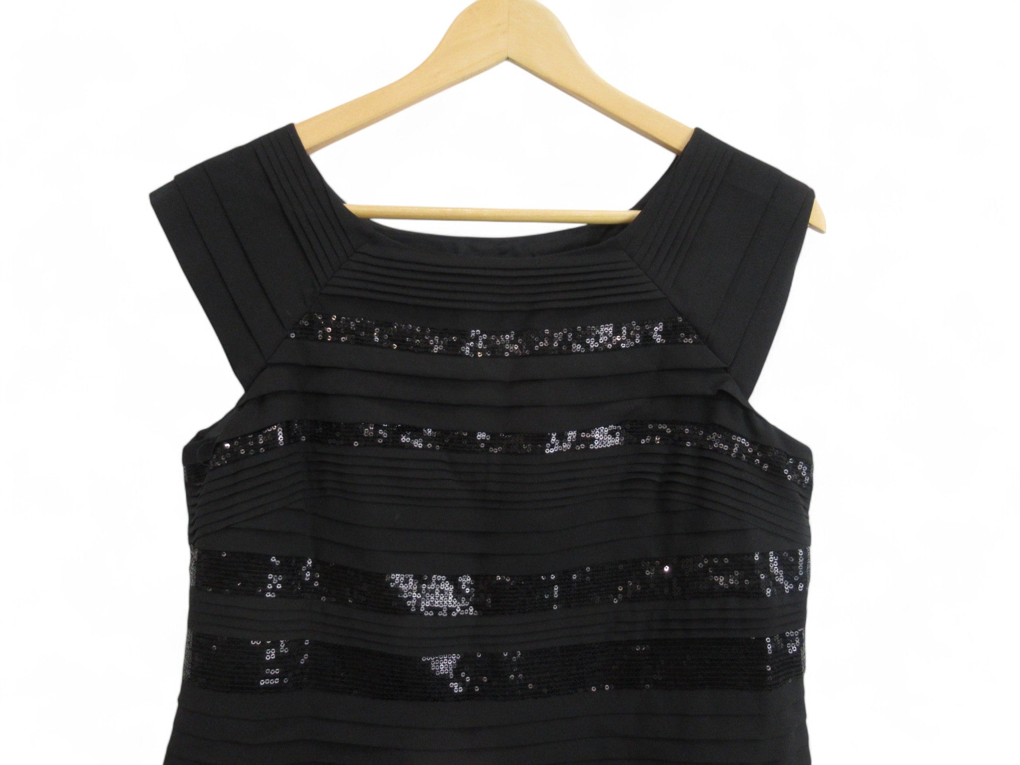 Top image for Monsoon Shift Dress UK 12 Black Polyester Womenswear | Preloved