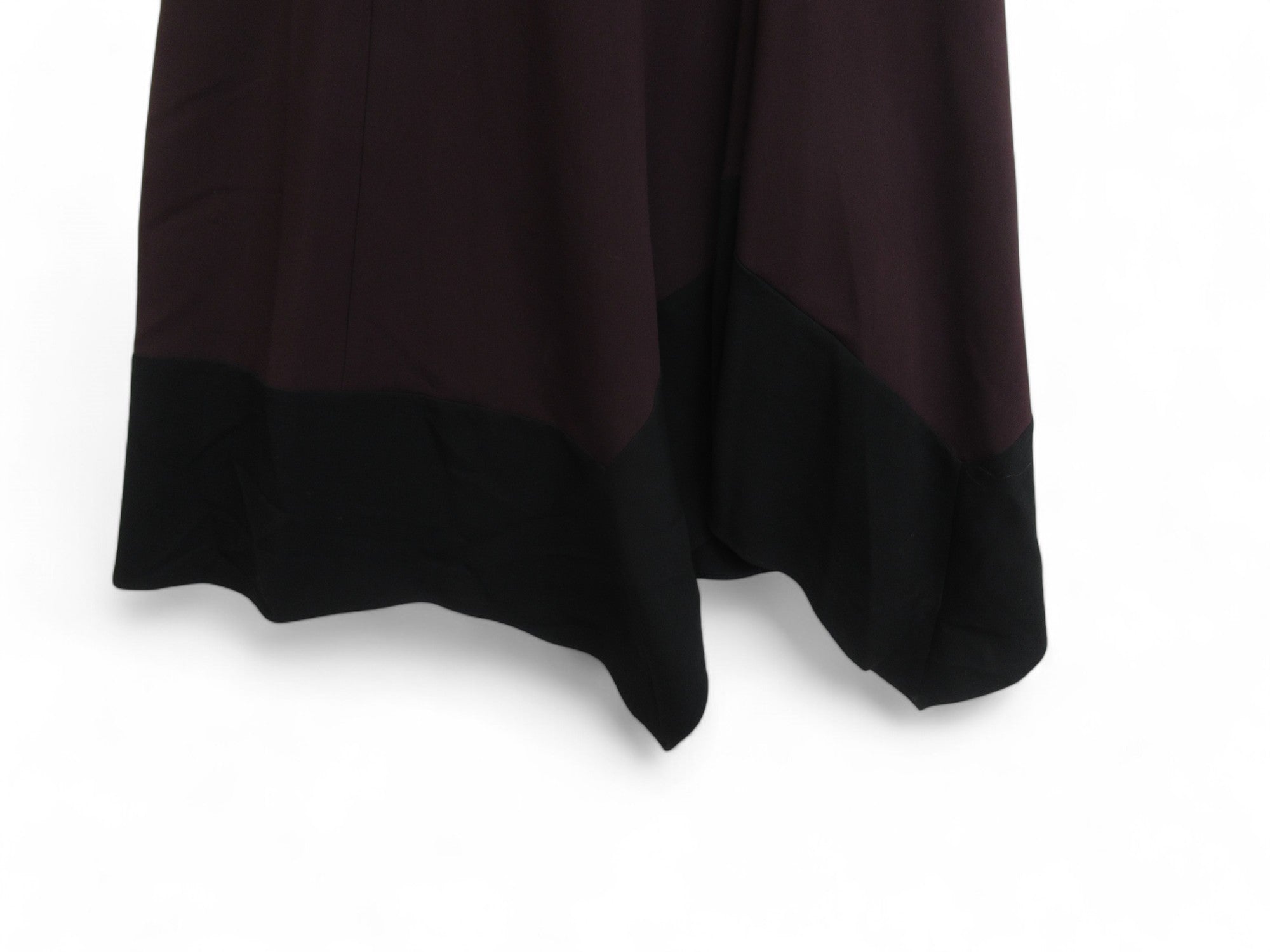 hem image for Marks & Spencer UK14 Aubergine Dress Womenswear | Preloved