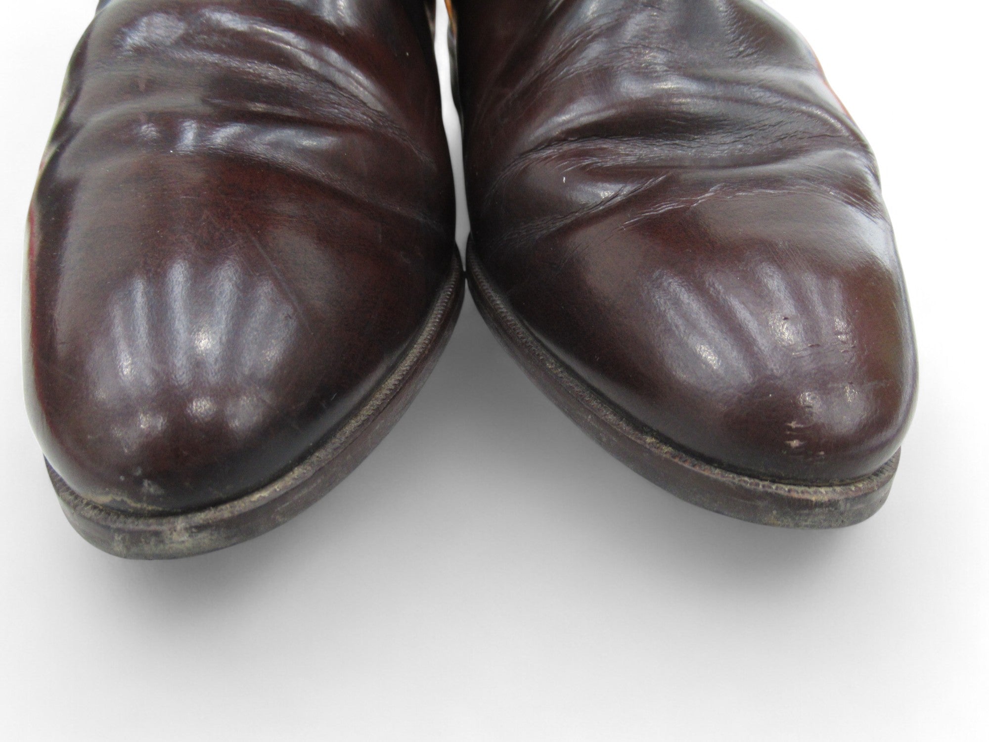 toe image for Roland Cartier Vintage Boots UK7 Brown Leather Womenswear | Preloved