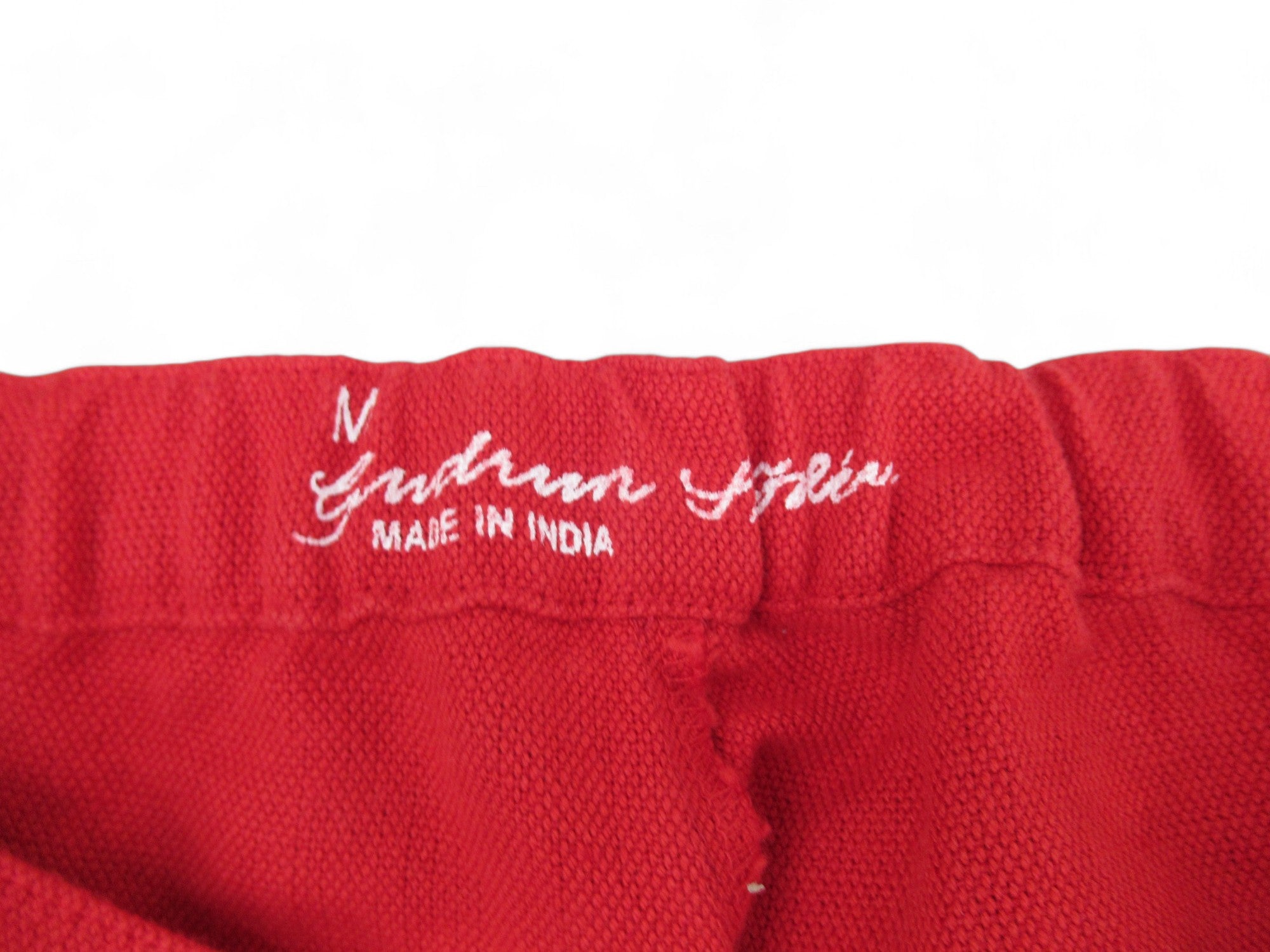 brand image for Gunrun SJoden Medium Red Cropped Trousers Womenswear | Preloved