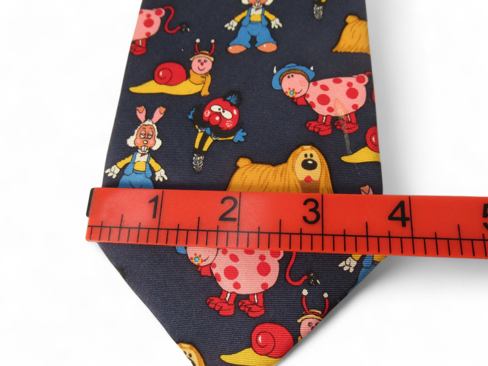 width image for Mad Dog & Englishman Magic Roundabout Silk Tie Menswear | Preloved