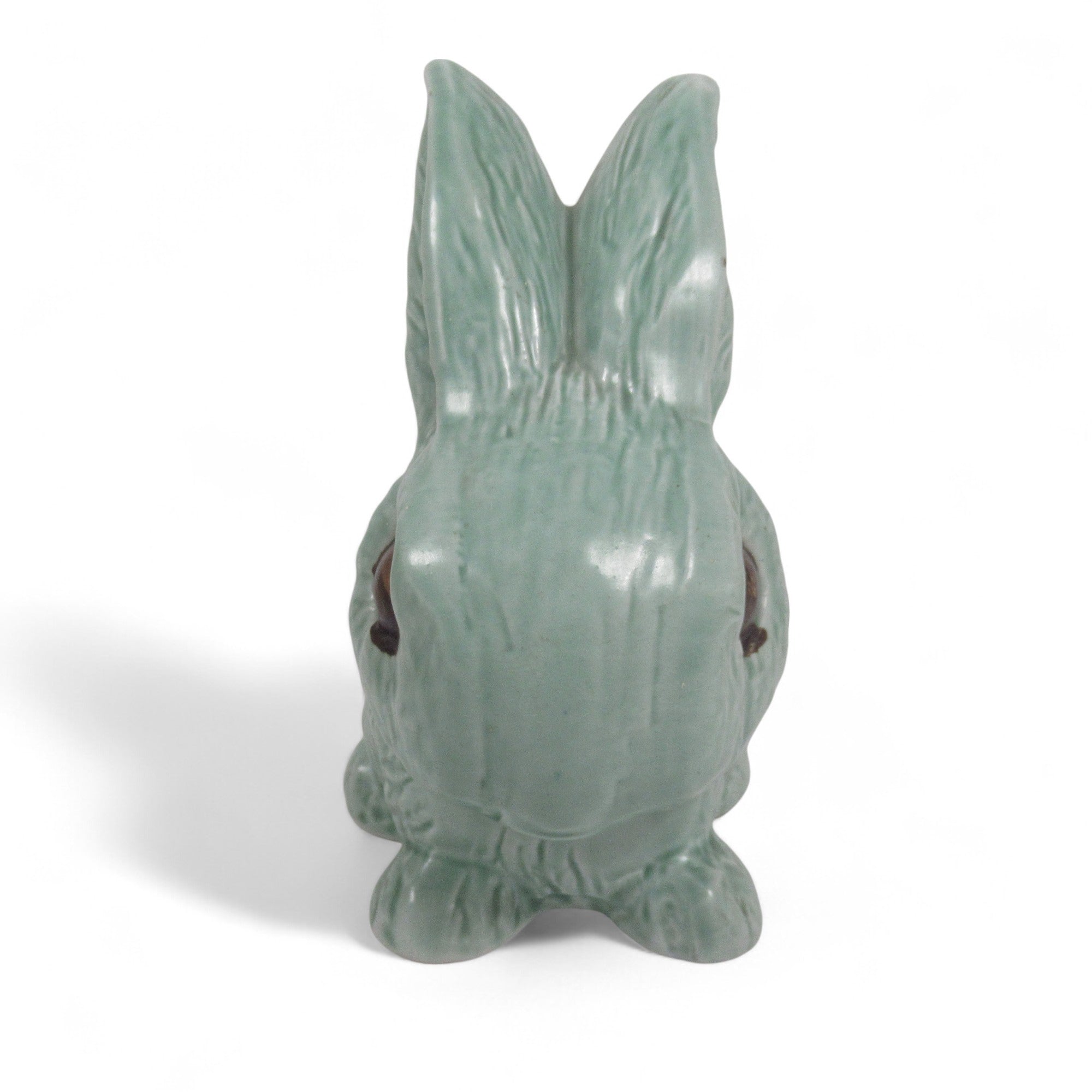 Sylvac Snub Nosed Rabbit 1026 Green Decorative Pottery | Pre-loved