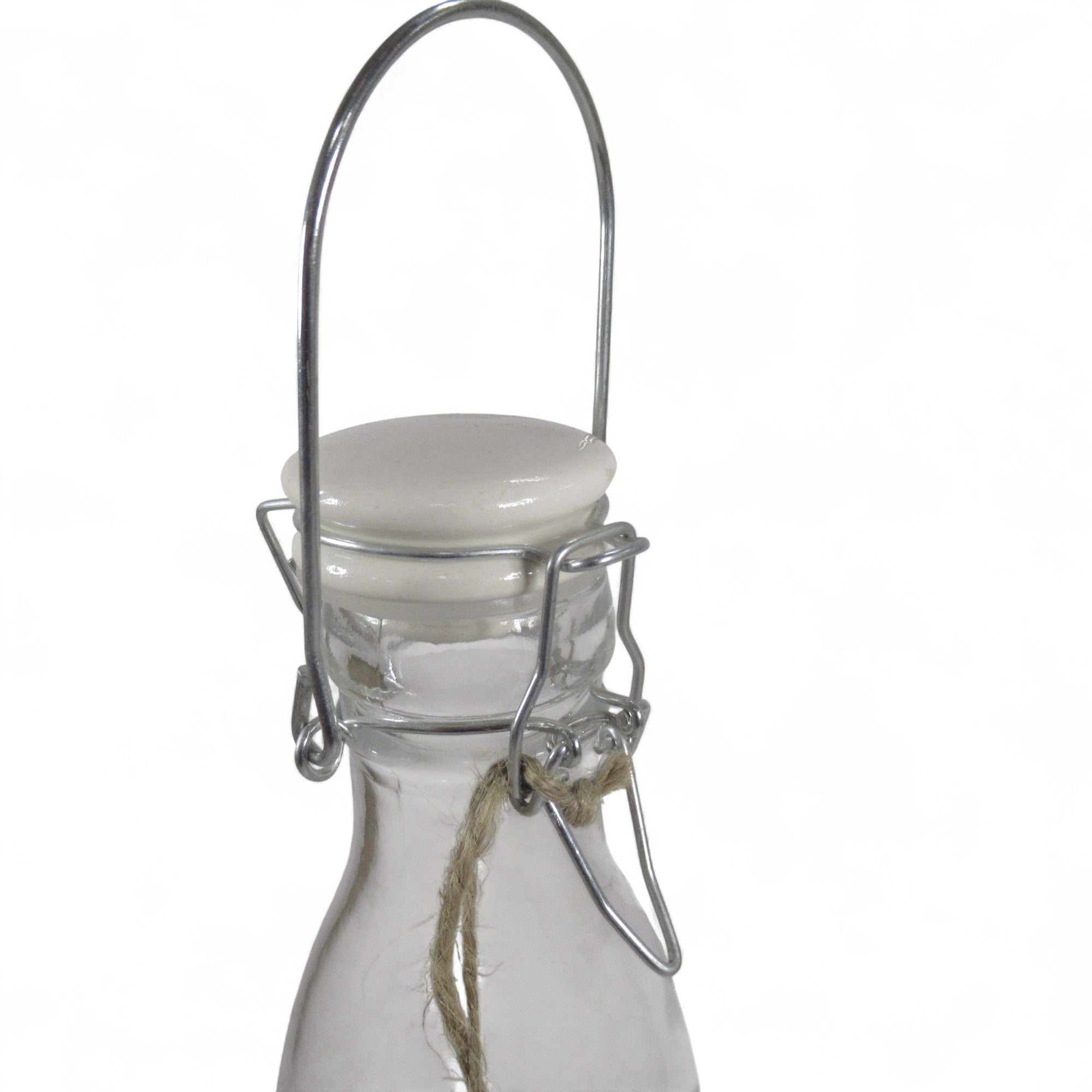 2x KitchenCraft Storage Milk Bottle 1 Litre 29cm Flip Lid | Pre-loved