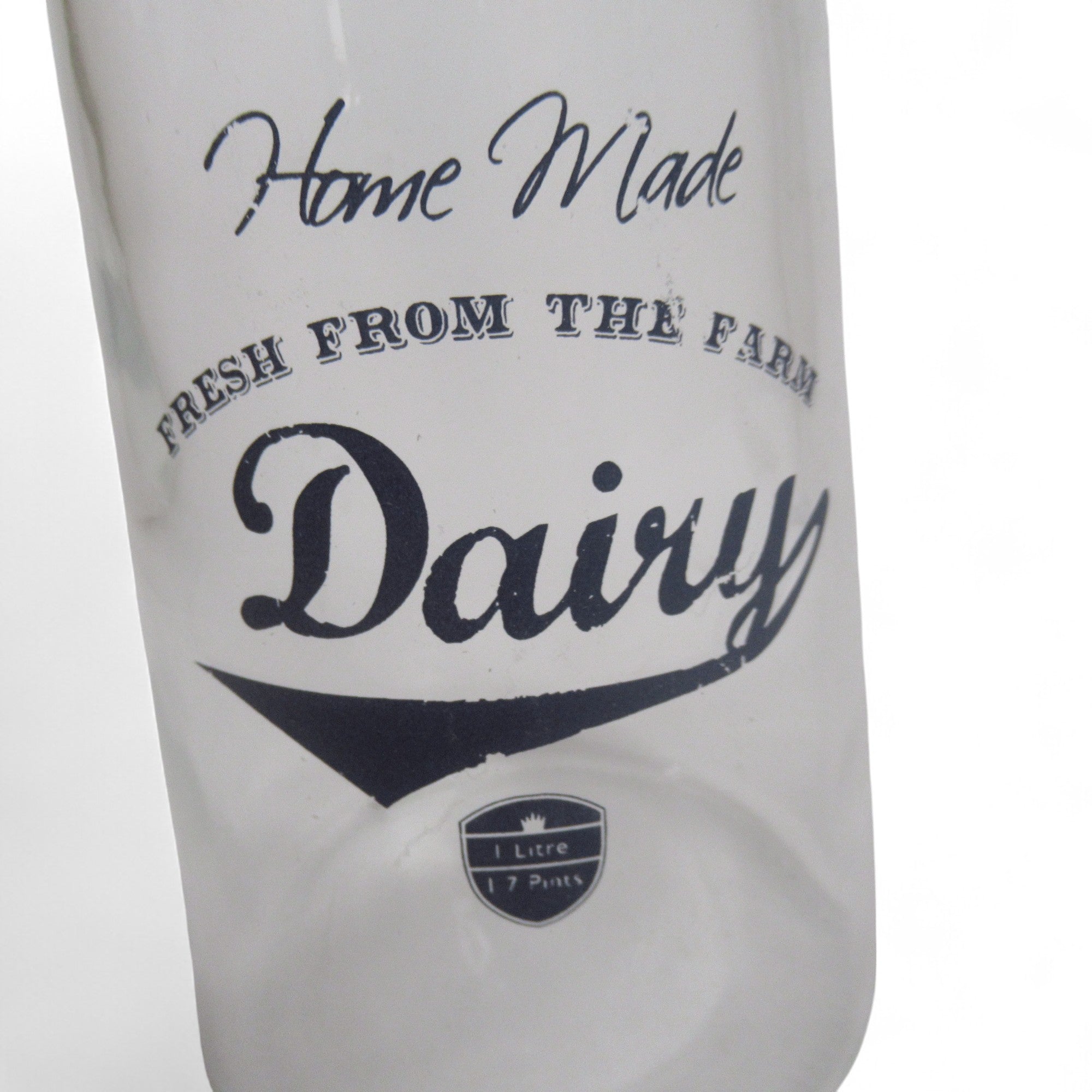 2x KitchenCraft Storage Milk Bottle 1 Litre 29cm Flip Lid | Pre-loved