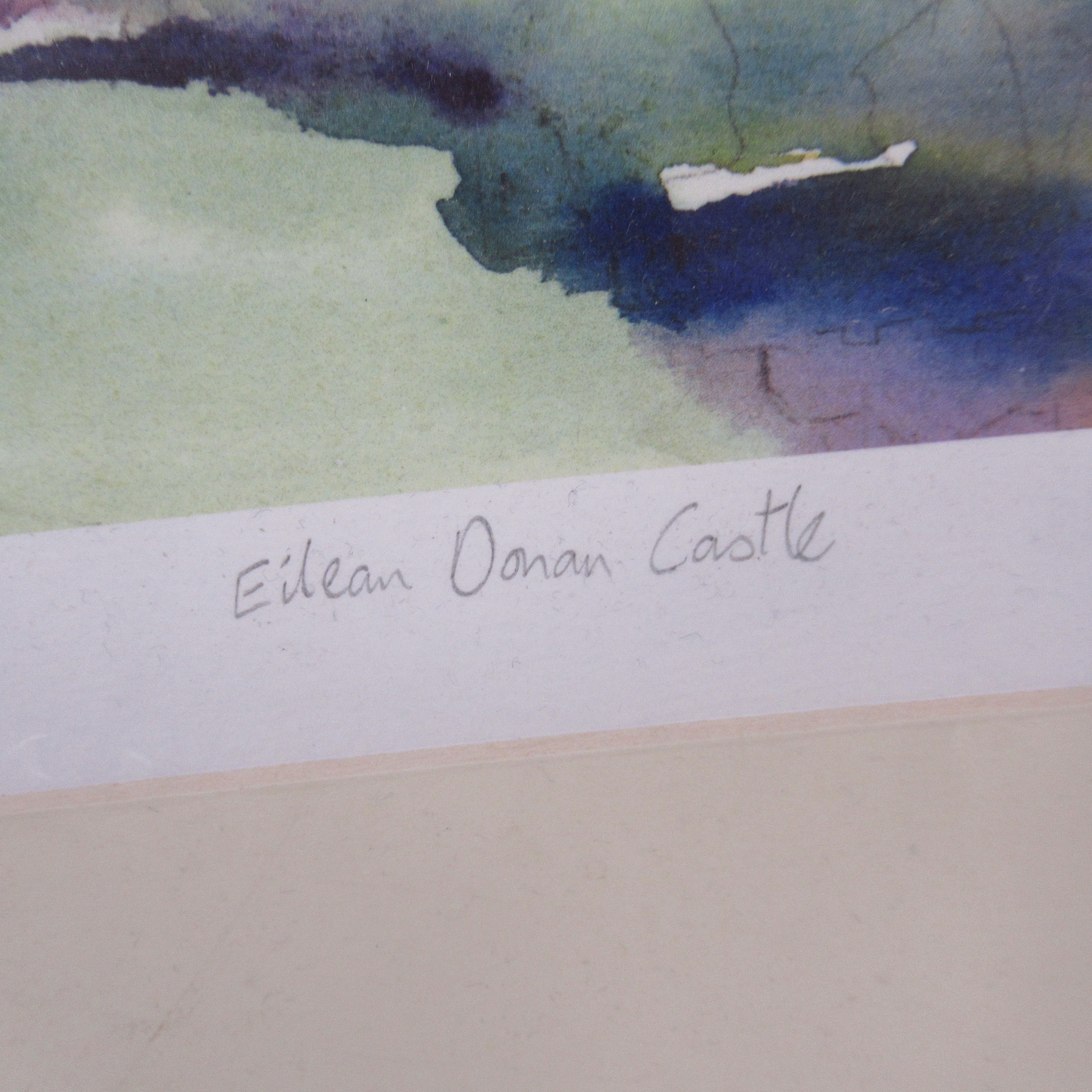 Eilean Donan Castle Art Print by Jonathan Wheeler 28/200 | Pre-loved