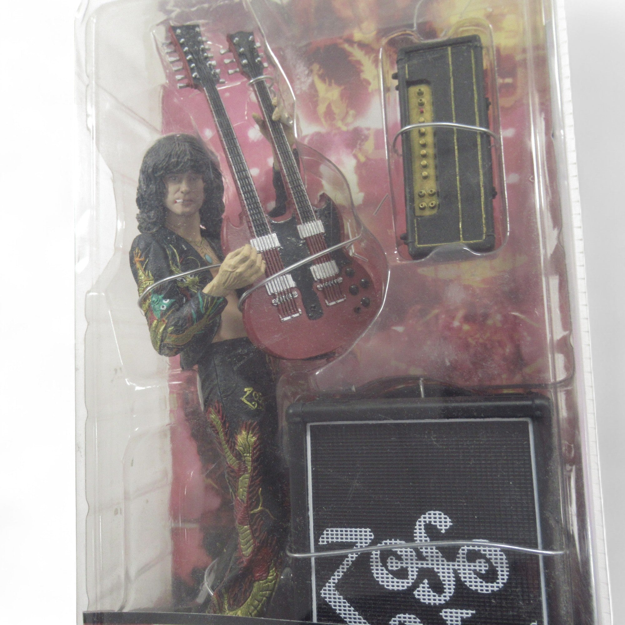 LED Zeppelin Jimmy Page NECA 2006 Action Figure Boxed | Pre-loved