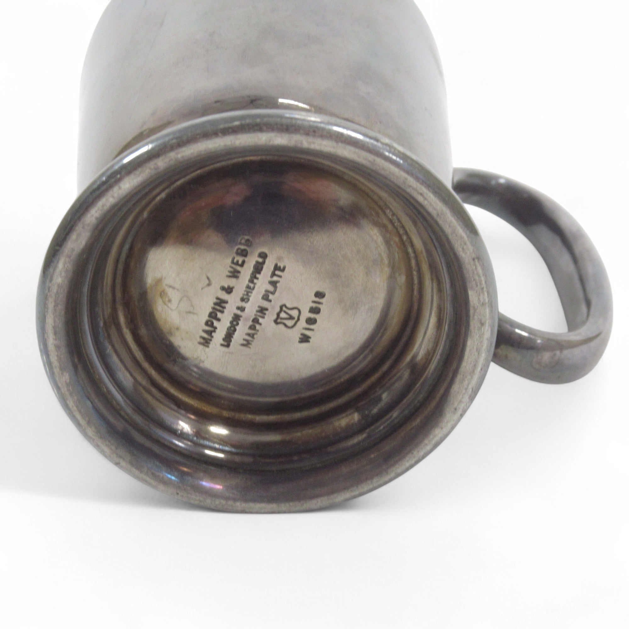 Mappin & Webb Silver Plate Tankard W16518 Vintage 9.5cm  | Pre-loved