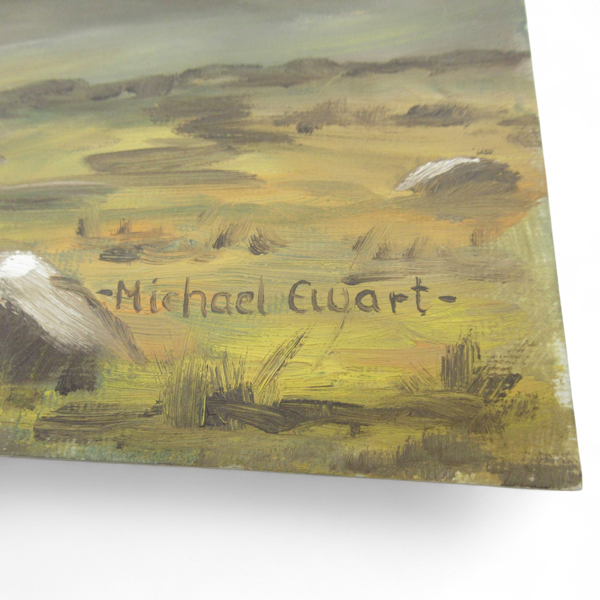 Original Michael Ewart Oil Painting Mountain Landscape | Pre-loved