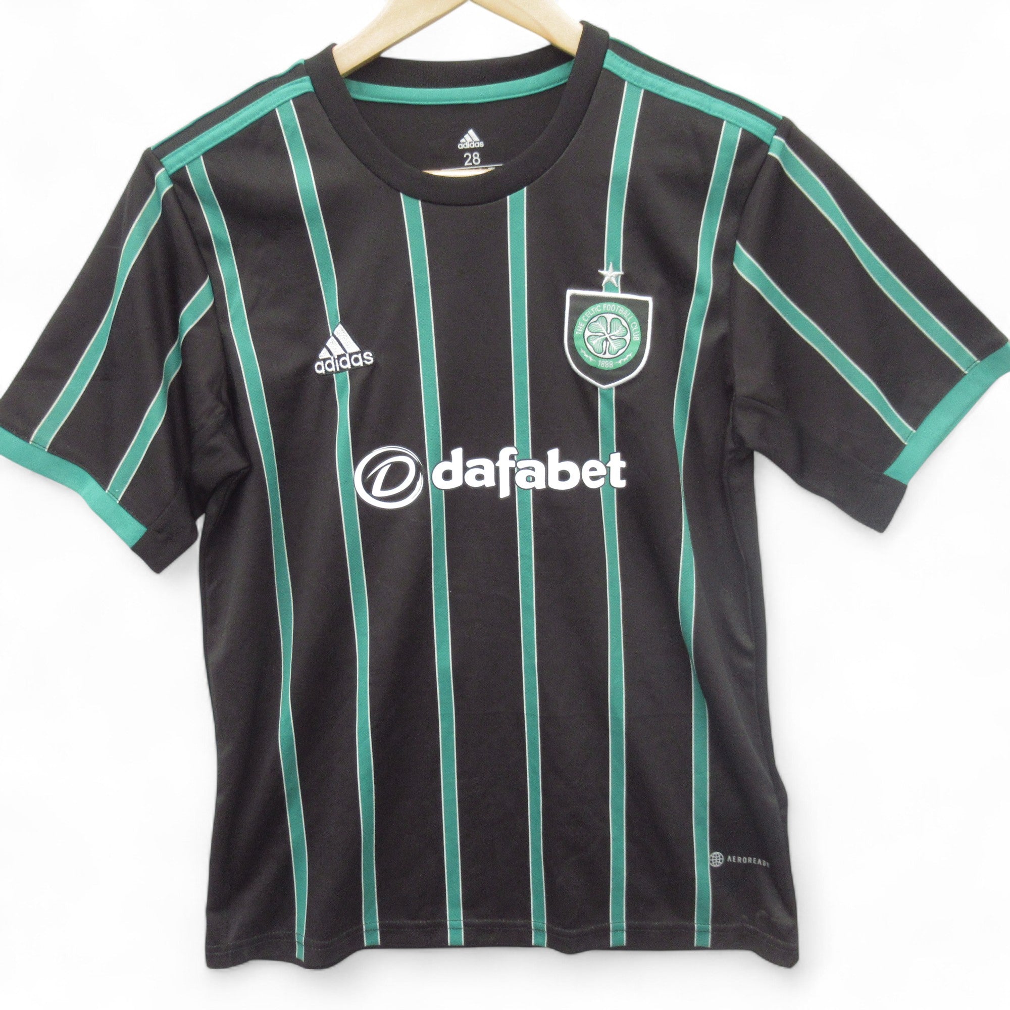 Minikit Celtic FC Official Childs Away Kit UK28 Adidas | Pre-loved