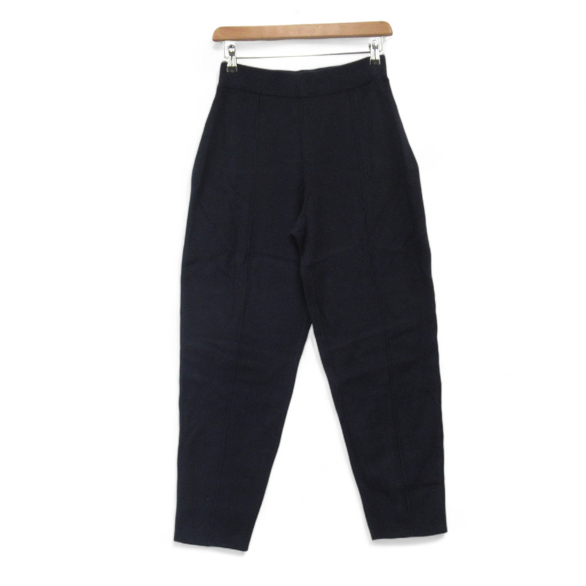 Front image for Warehouse Medium Navy Tapered Joggers Womenswear 