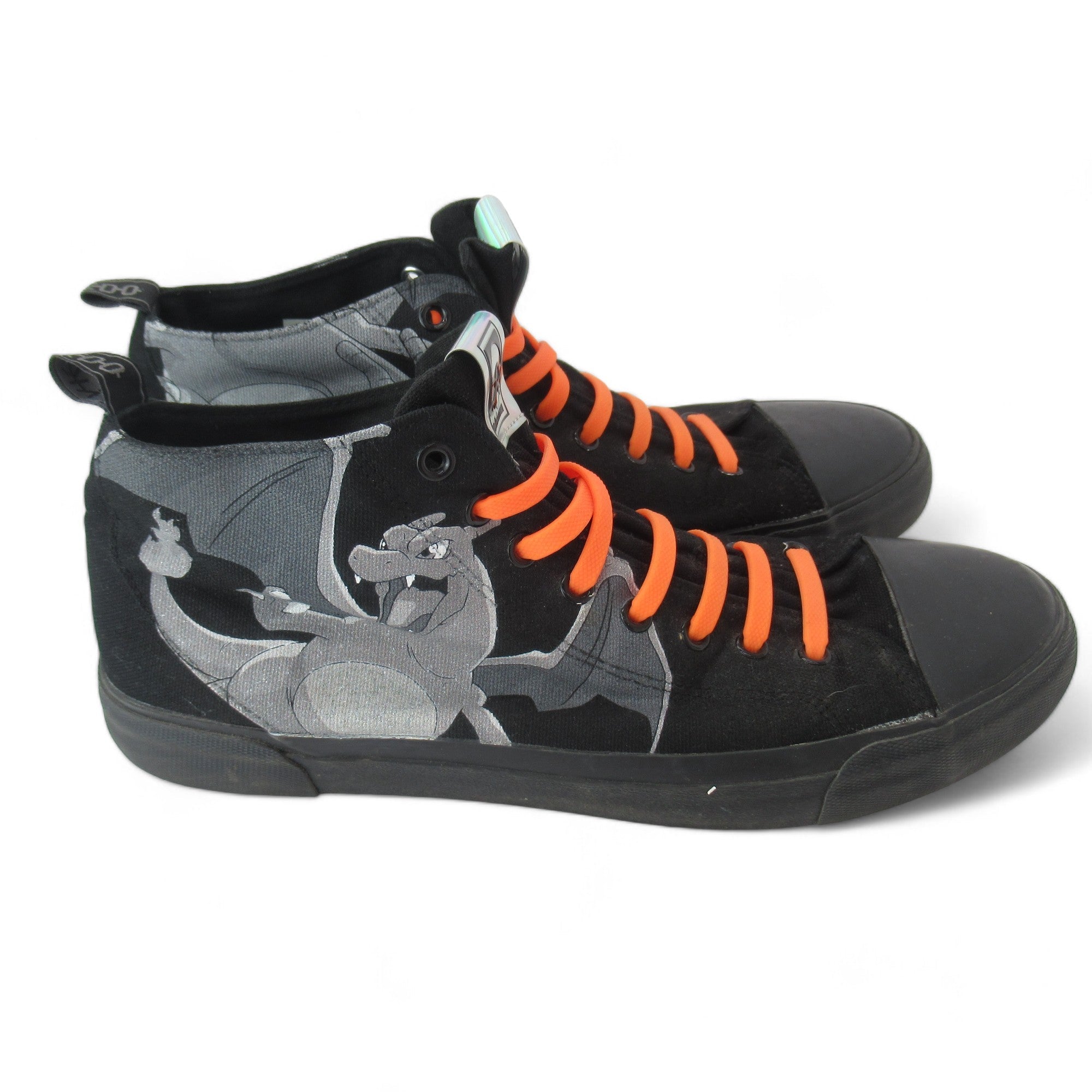 Side image for Akedo Pokemon UK 10 Black High Tops Trainers Menswear 