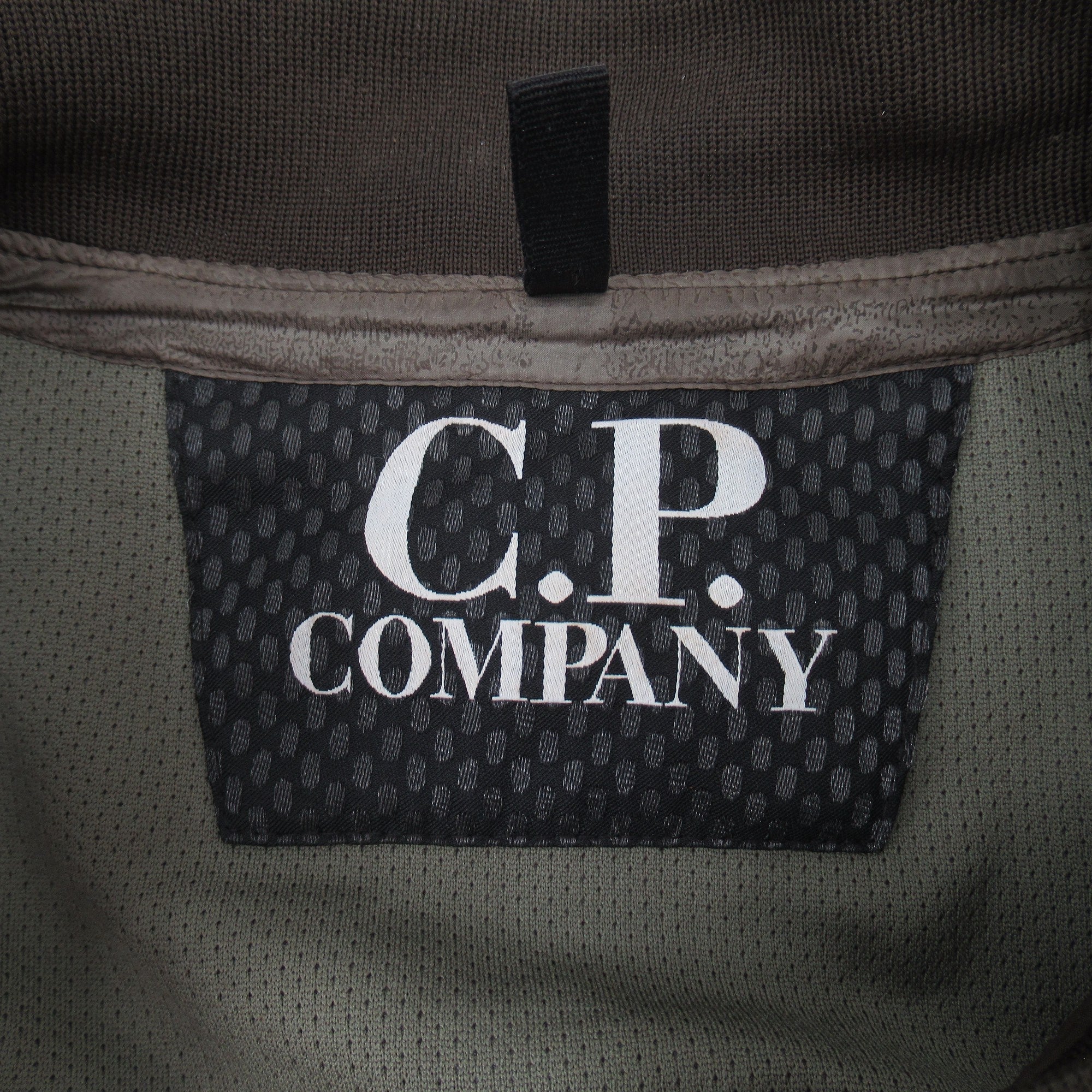 Brand label image for CP Company XL Khaki Bomber Jacket Menswear | Preloved 