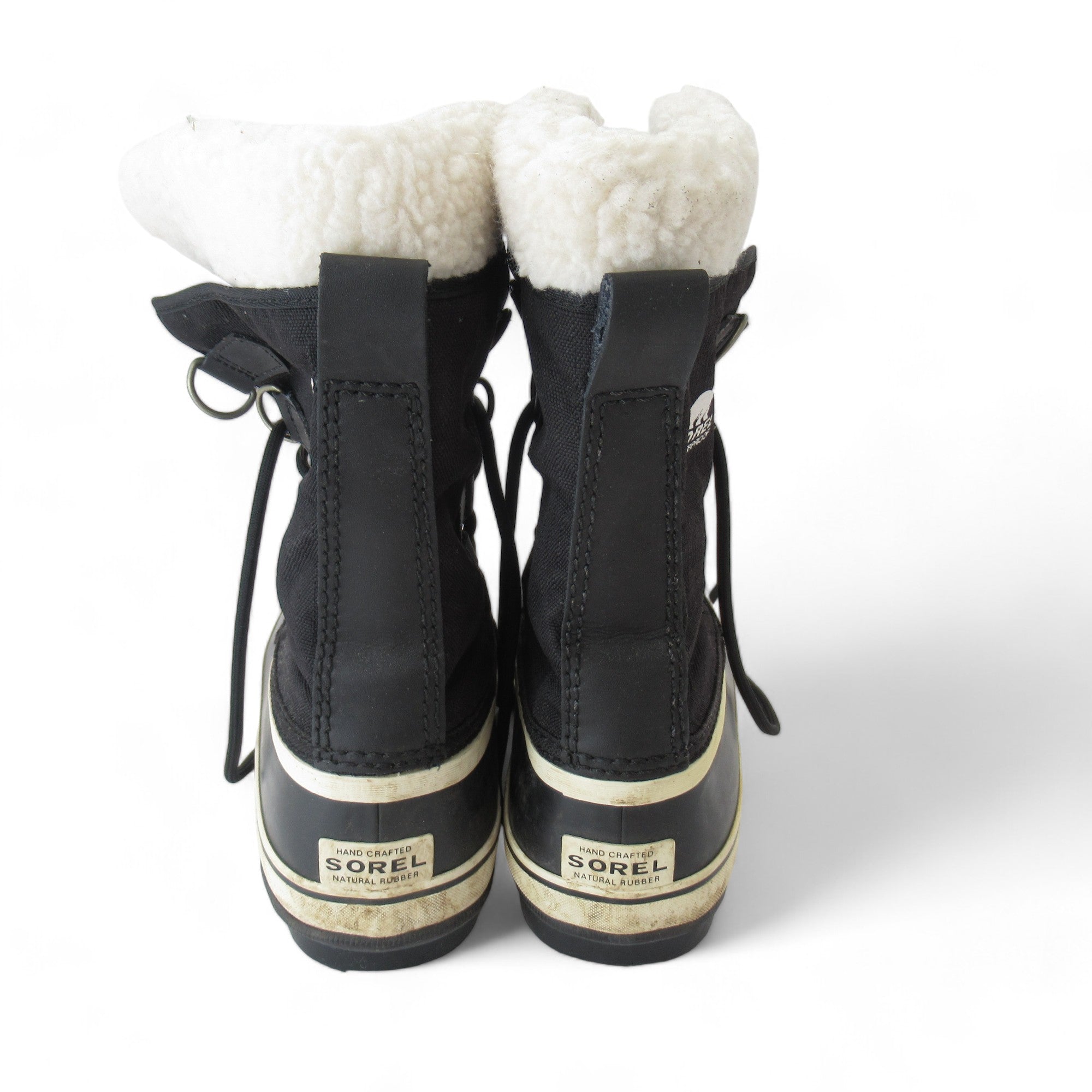 Back image for Sorel Caribou UK 6 Black Snow Boot Womenswear | Preloved