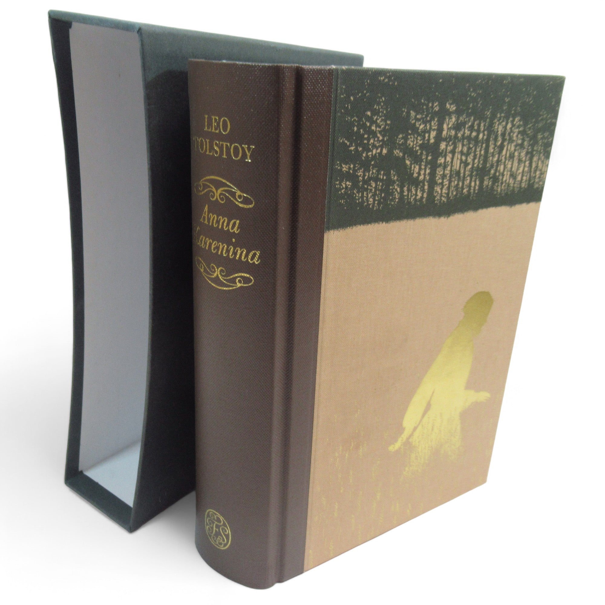 Cover image of Anna Karenina by Leo Tolstoy Folio Society 2008