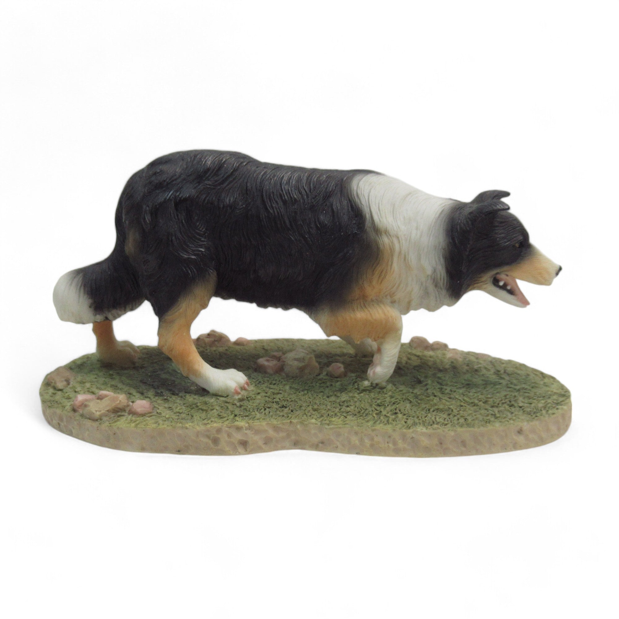 Right side image of Best of Breed Border Collie Tri Figurine 2005