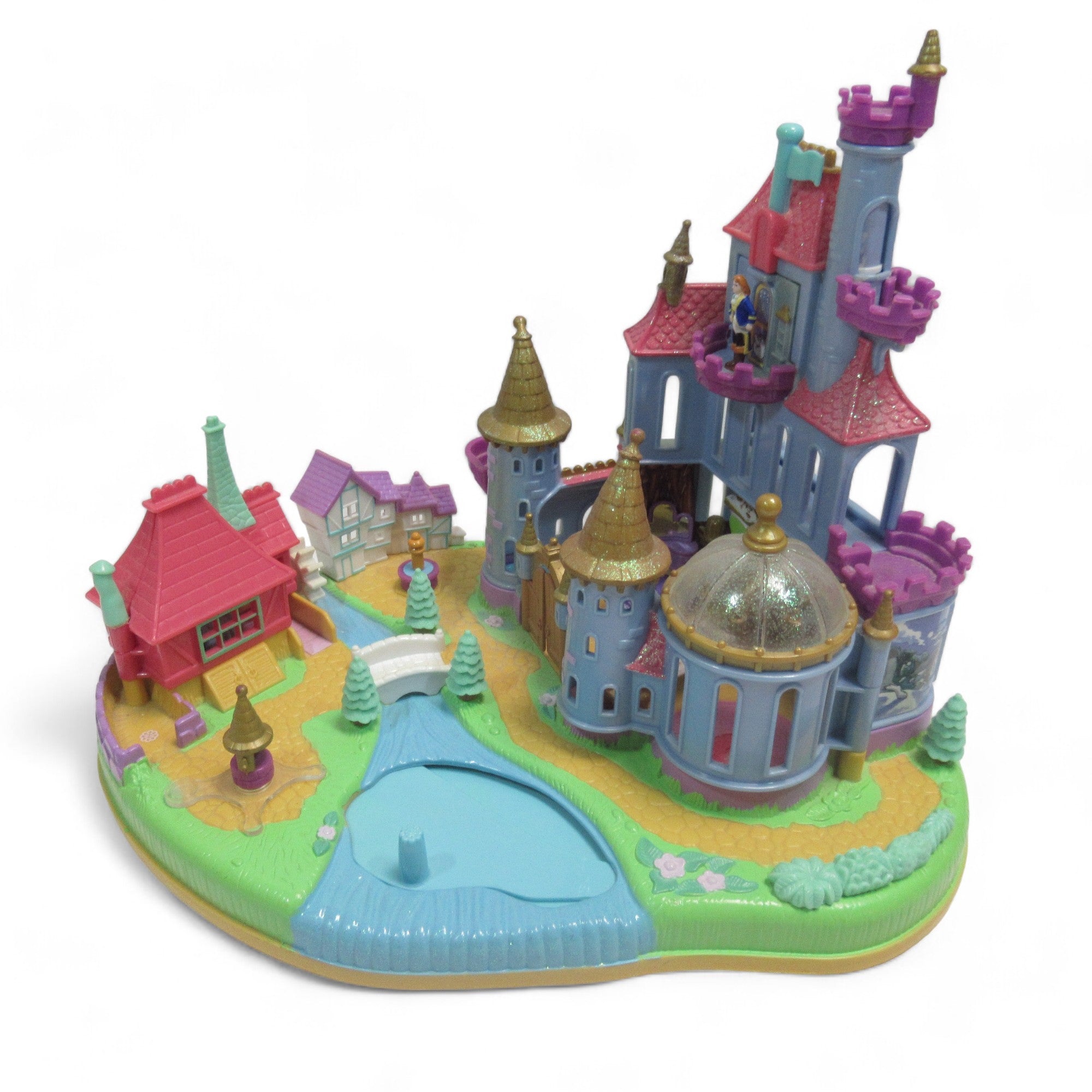 Front image of Polly Pocket Bluebird Belle's Magical Castle Set