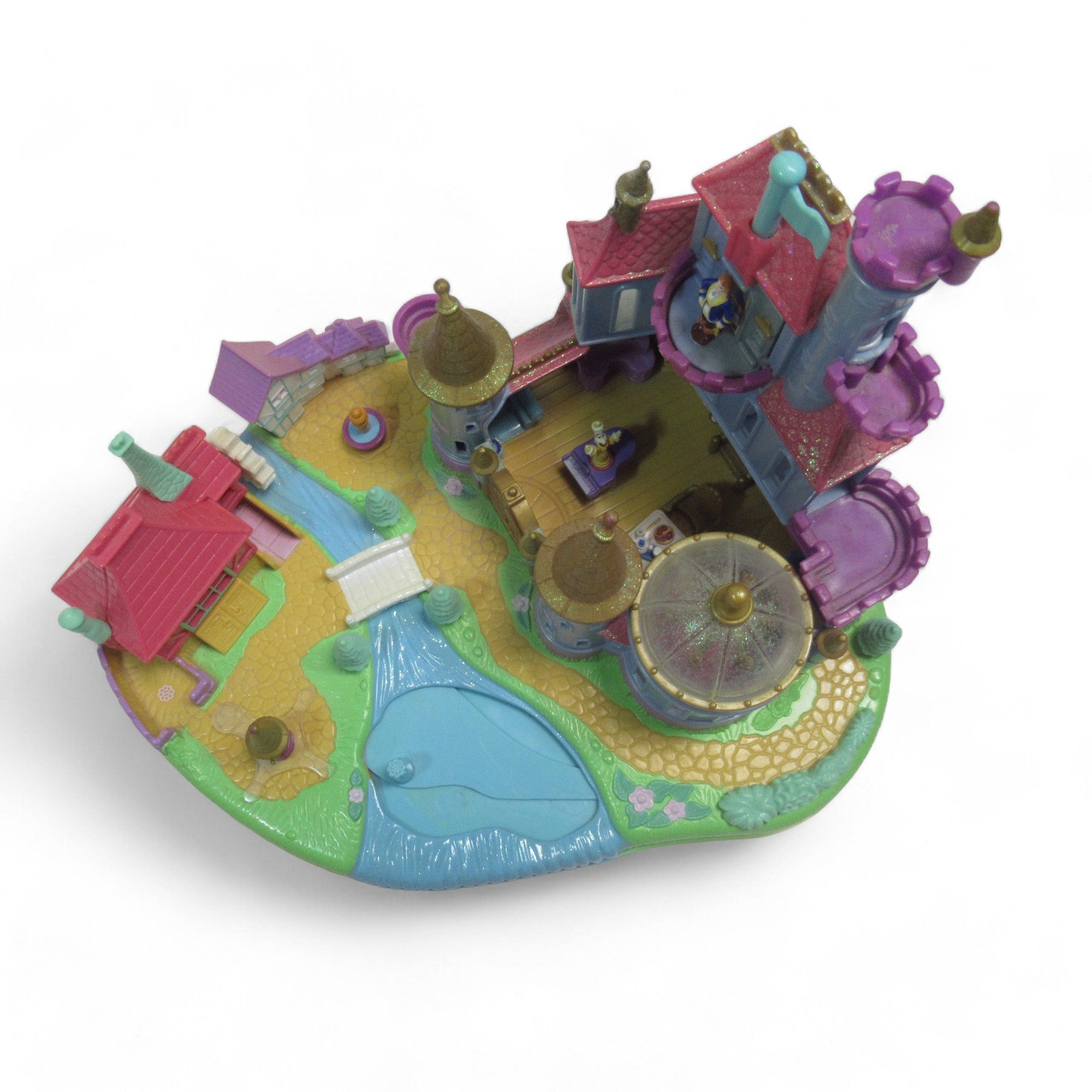 Birdseye view image of Polly Pocket Bluebird Belle's Magical Castle Set