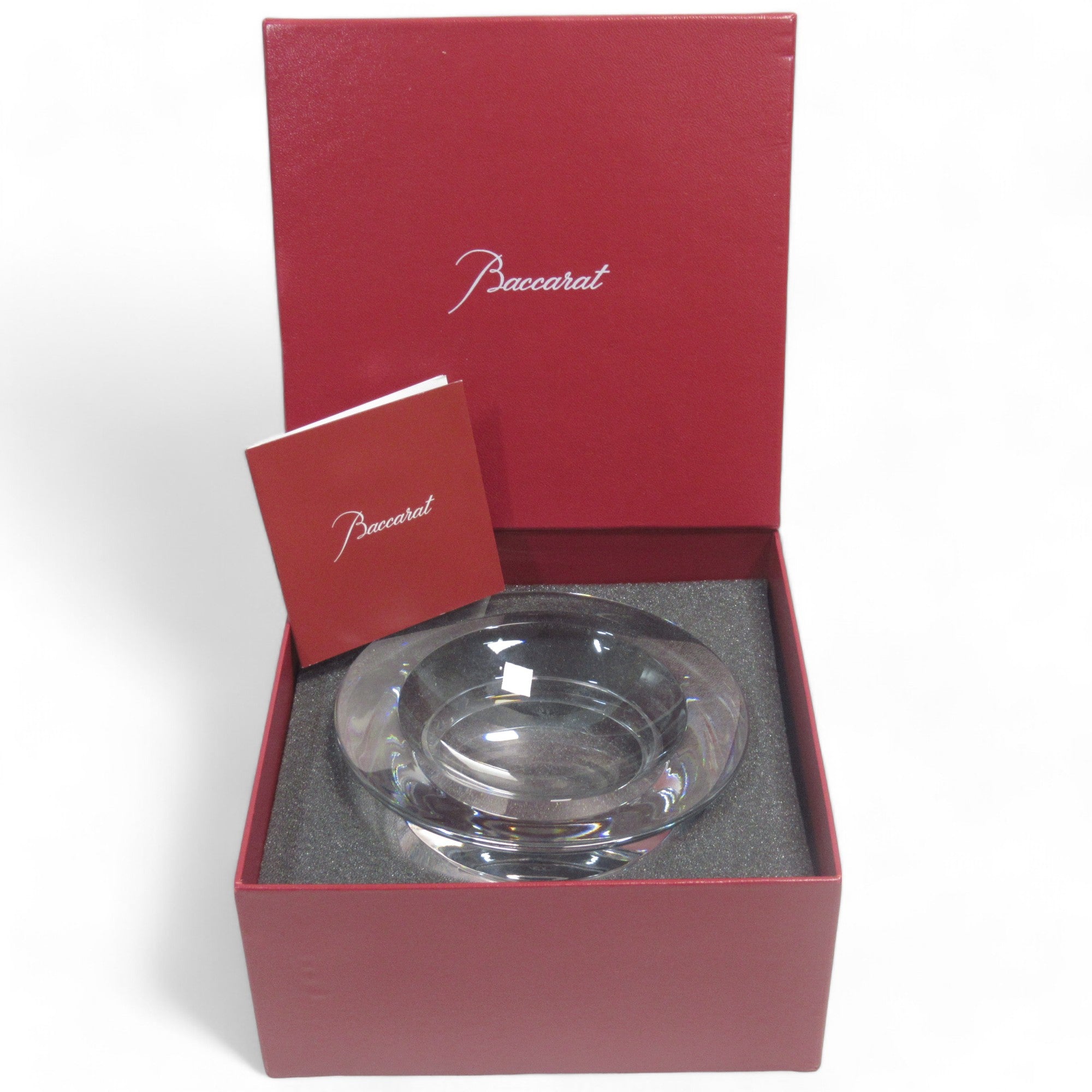 Main image of Baccarat Crystal Glass Bowl Boxed Clear Boxed