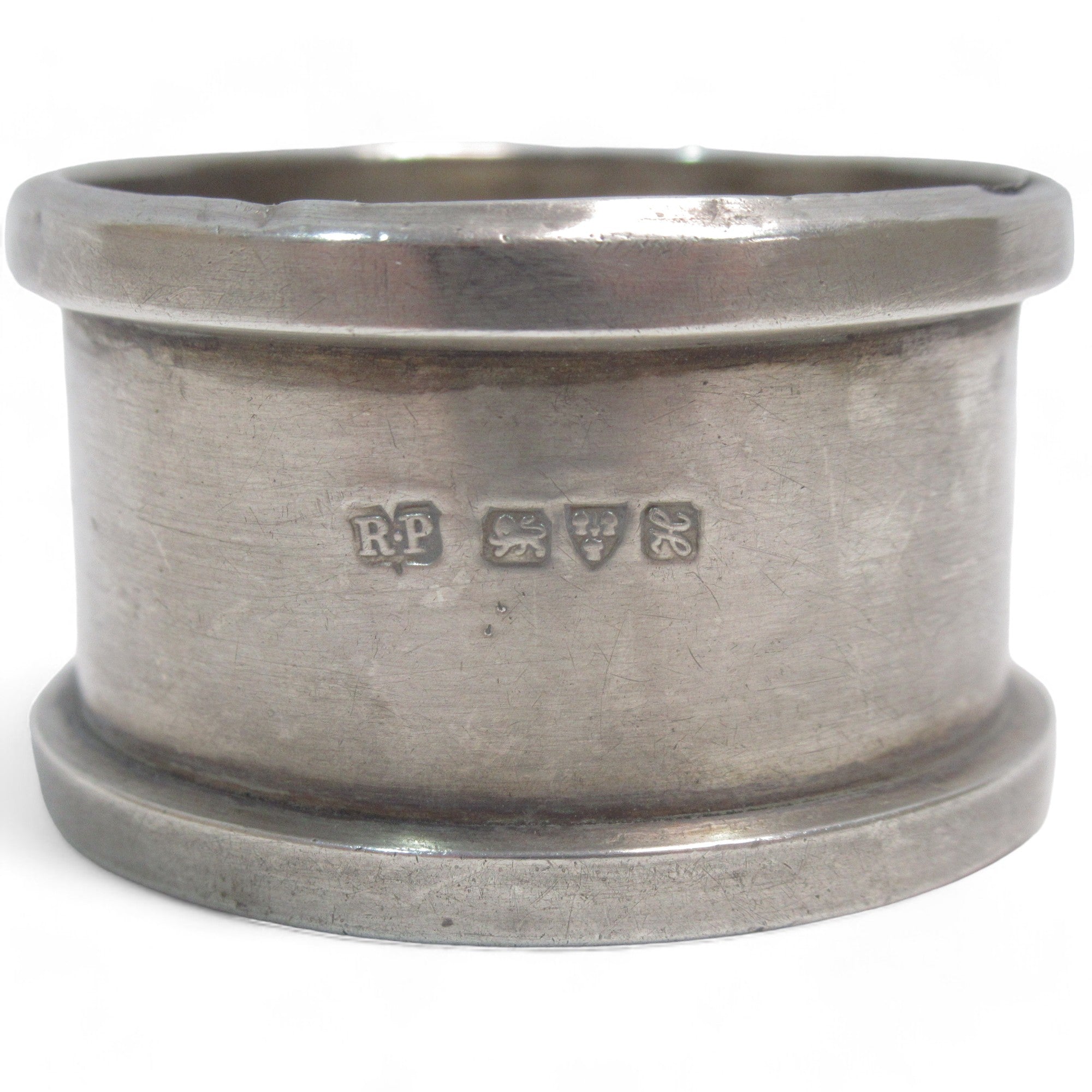 Hallmark image of Silver Napkin Ring By Robert Pringle & Sons Chester