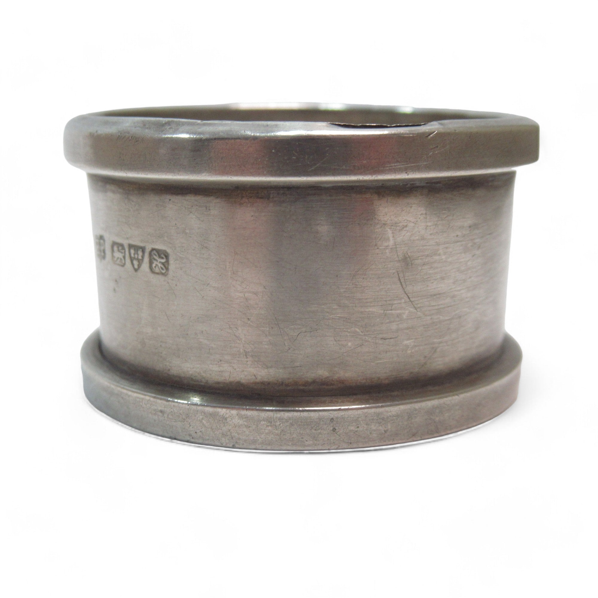 Right side image of Silver Napkin Ring By Robert Pringle & Sons Chester