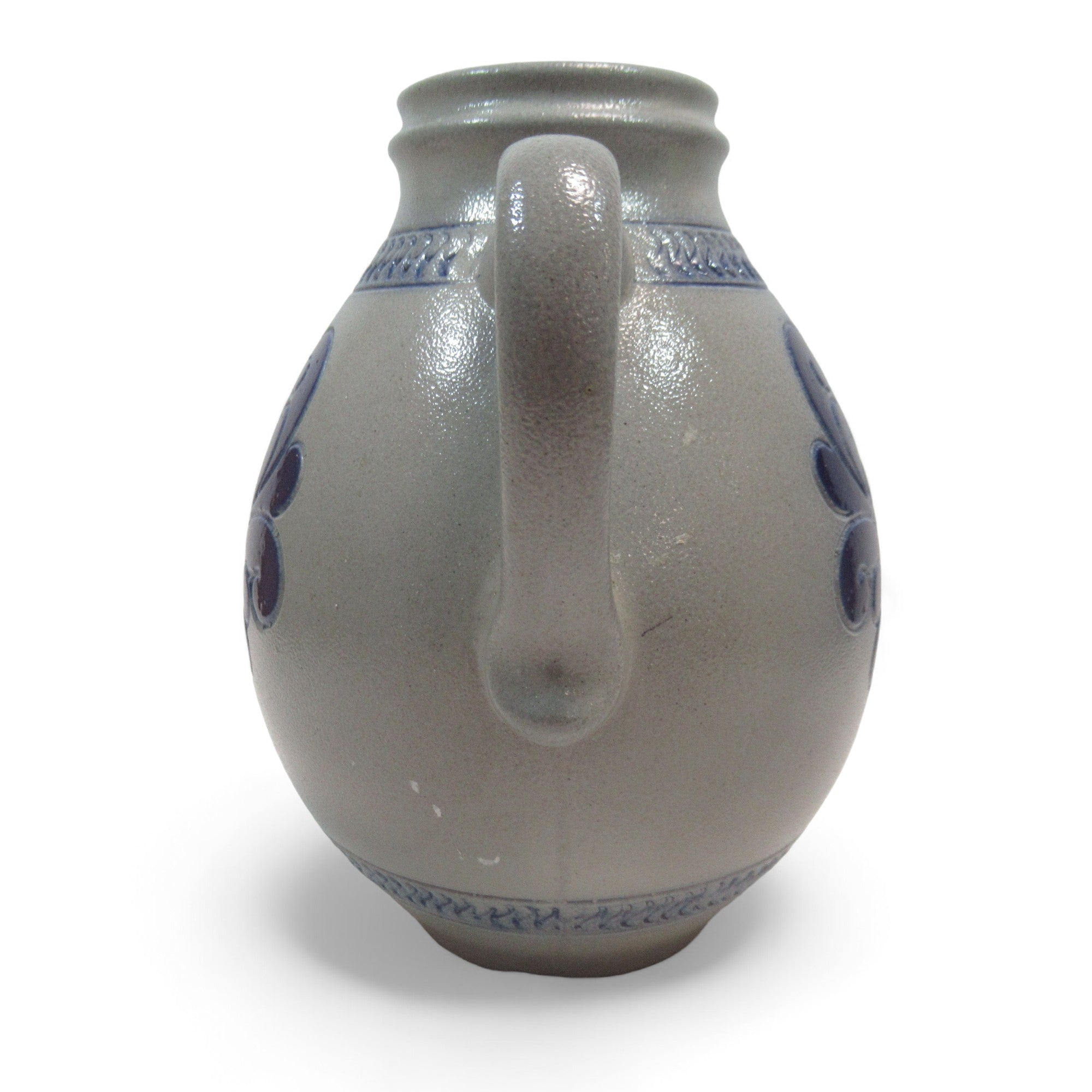 Handle image of Marzi & Remy Glazed Pitcher Jug Blue/Grey Stoneware