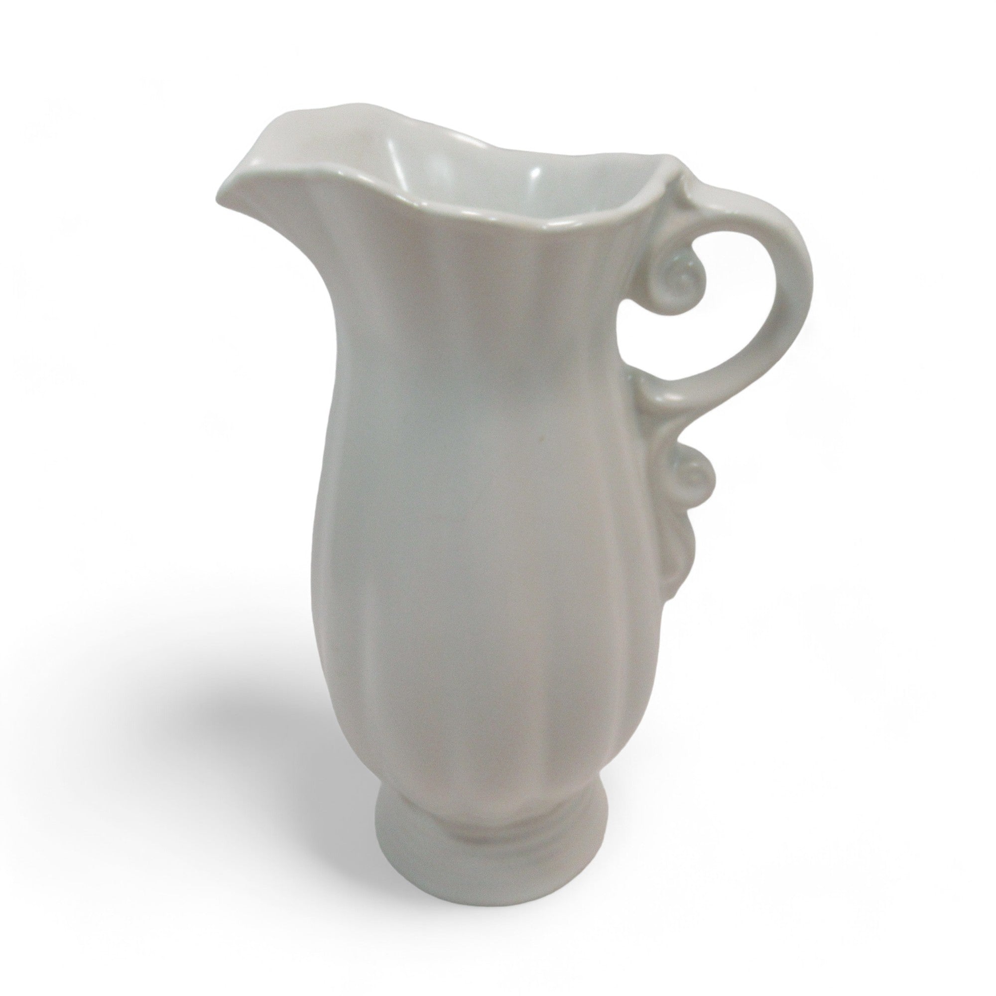 Front image of Wade England Pottery Creamer Jug Porcelain White