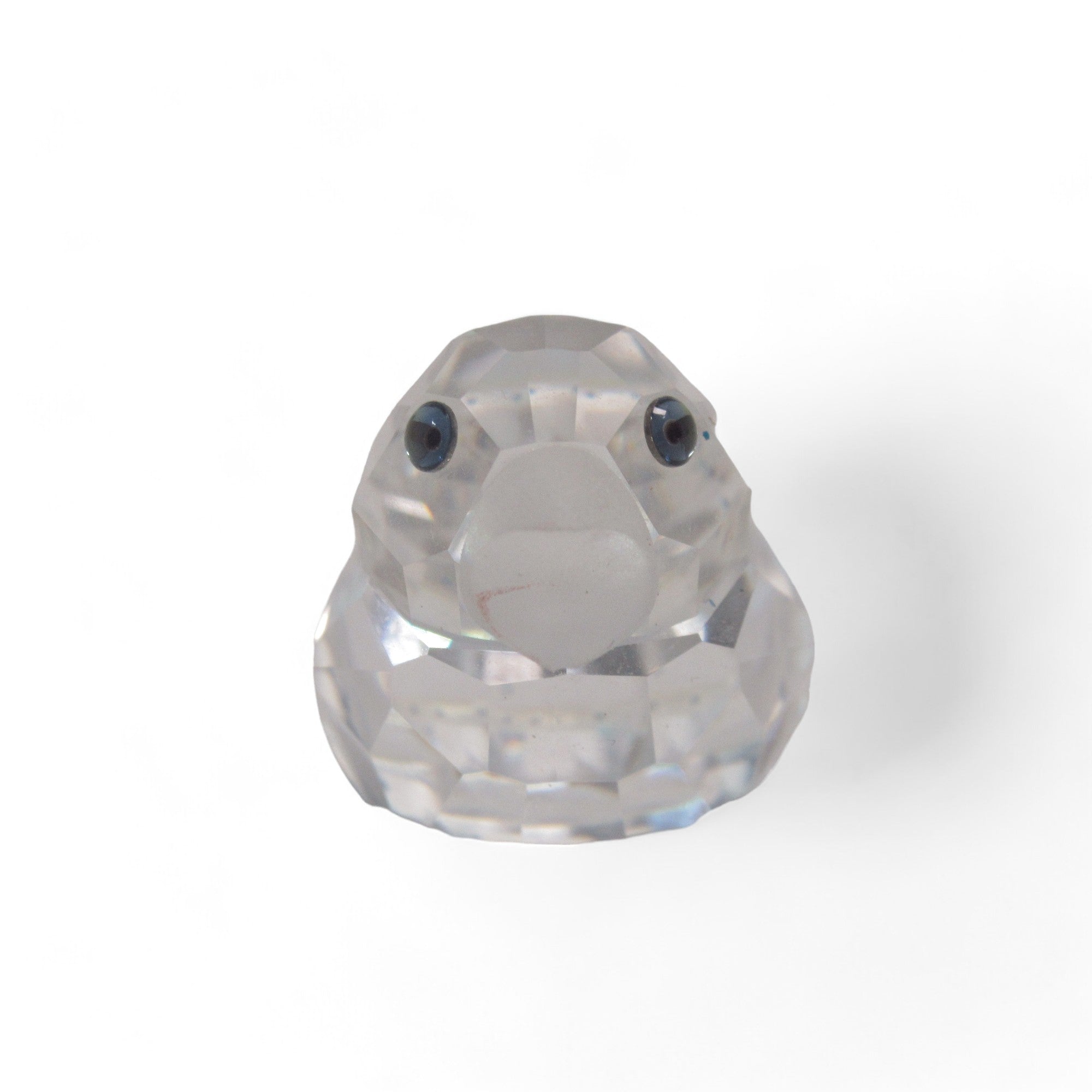 Front image of Miniature Swarovski Crystal Sparrow 3cm Figurine