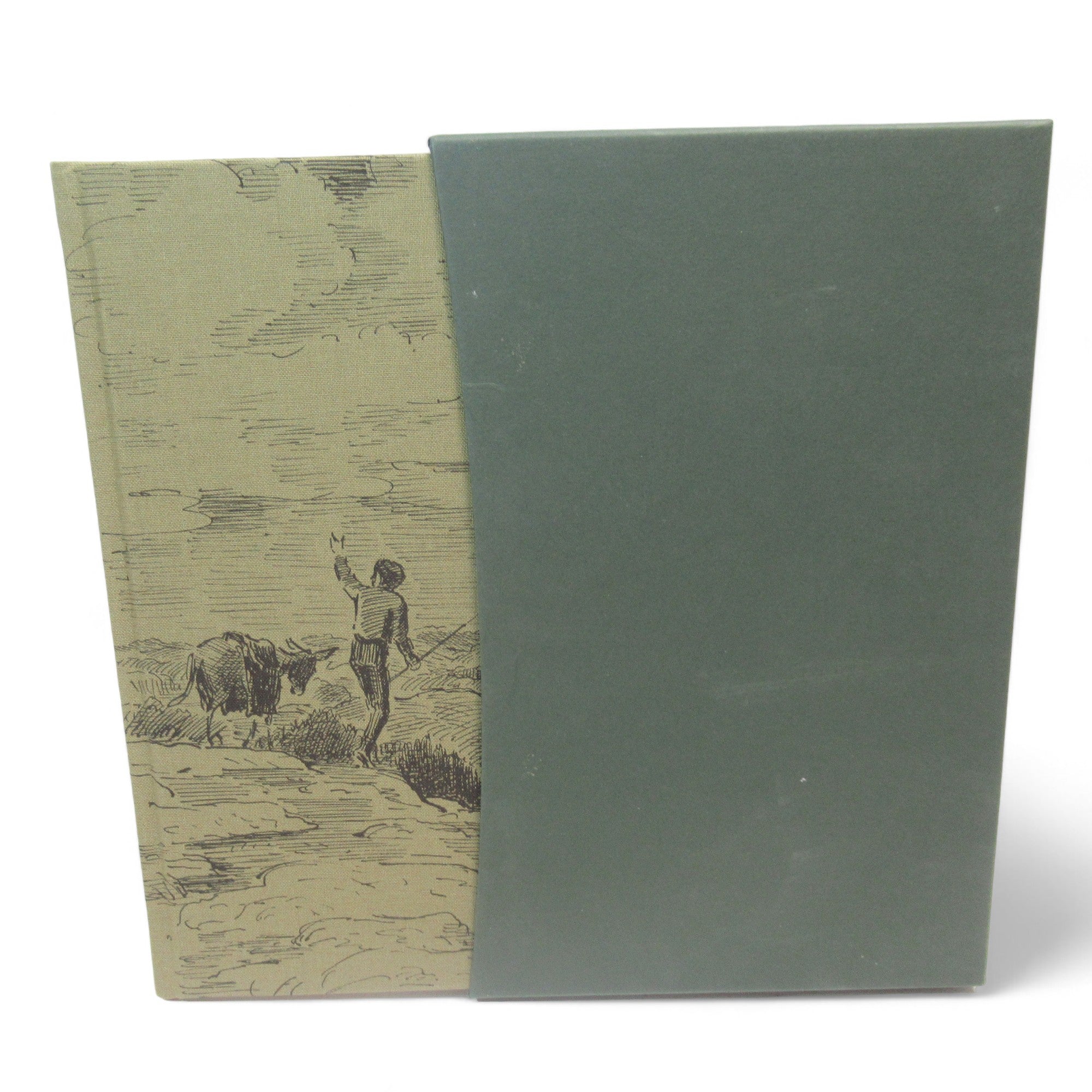 Front image of Travels with a Donkey by R. L. Stevenson Folio Society 2003