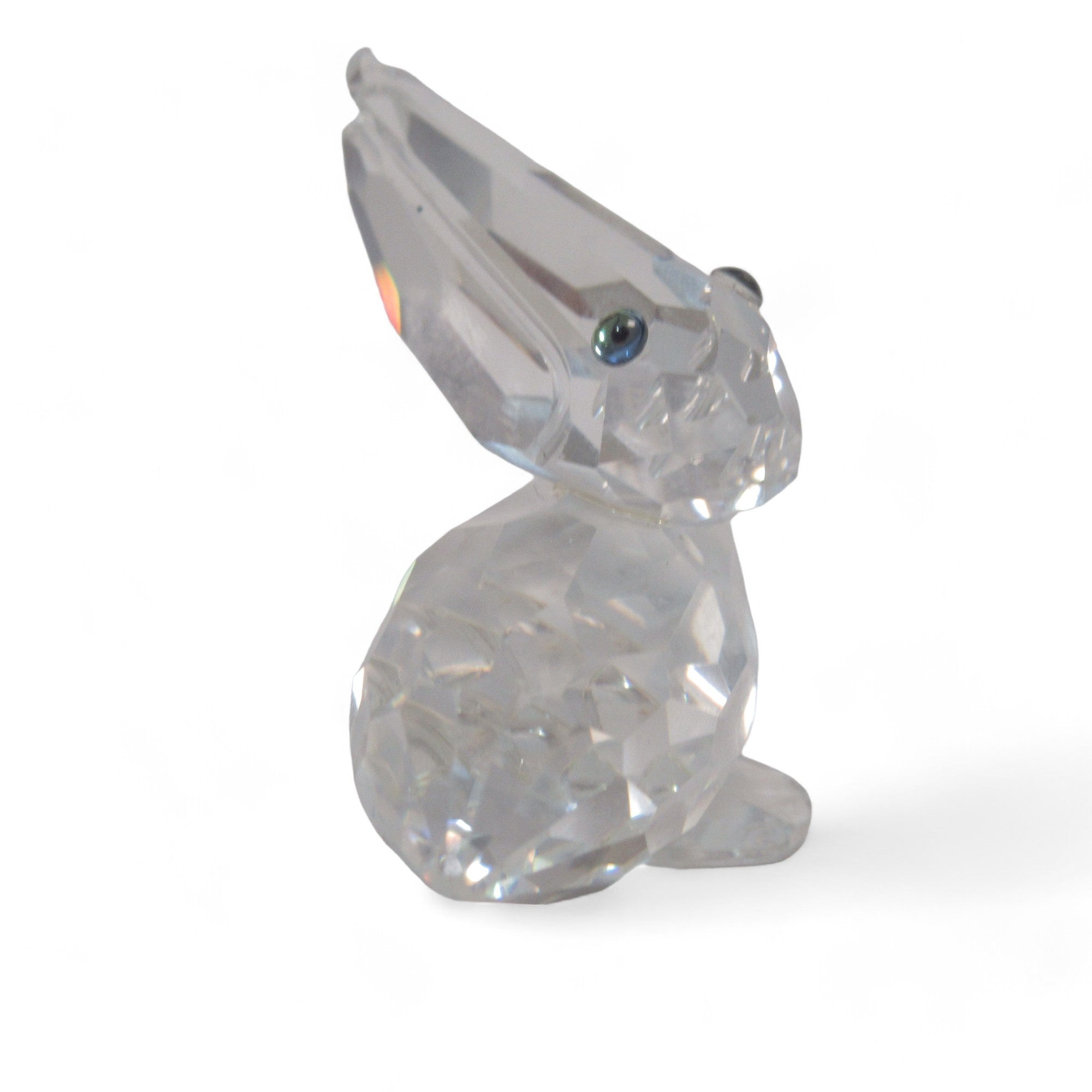 Rear image of Miniature Swarovski Crystal Pelican 3cm Figurine