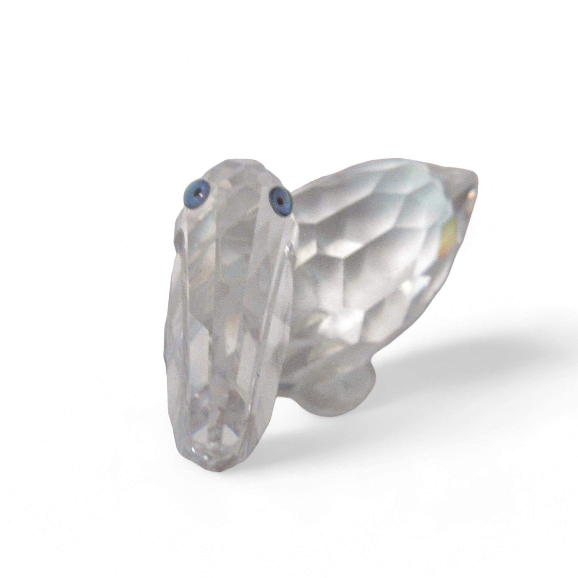 Close up image of Miniature Swarovski Crystal Pelican 3cm Figurine