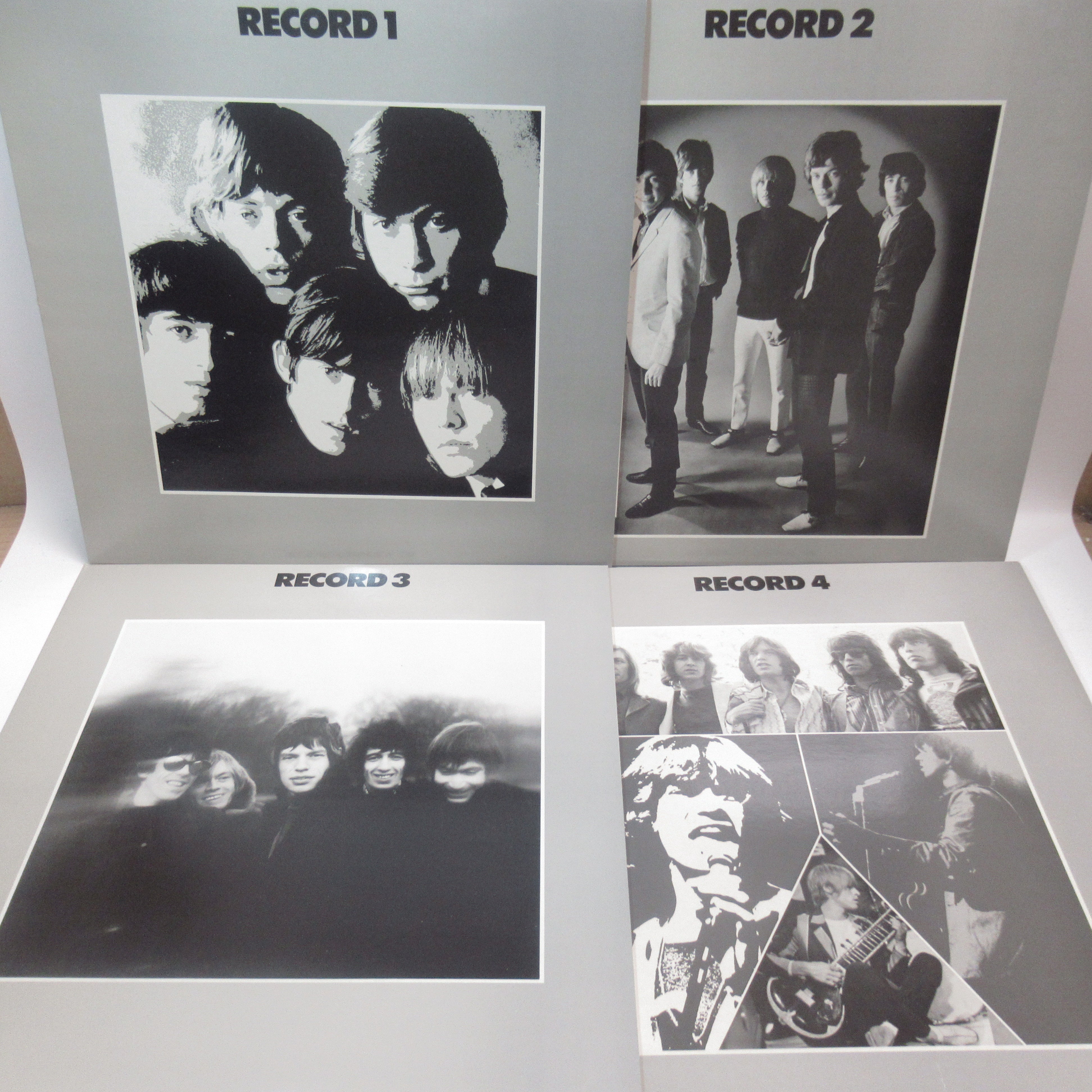 Inserts image of The Rolling Stones The Great Years Vinyl Records 12"