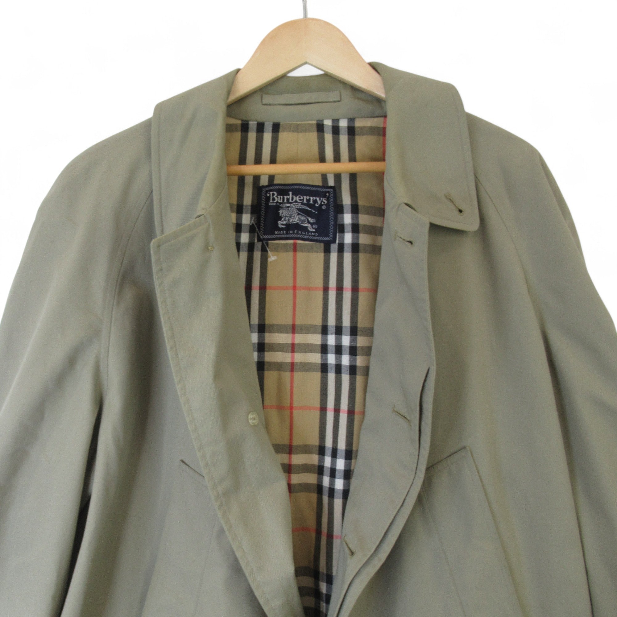 top image for Burberrys XXL Beige Vintage Trench Coat Menswear | Preloved