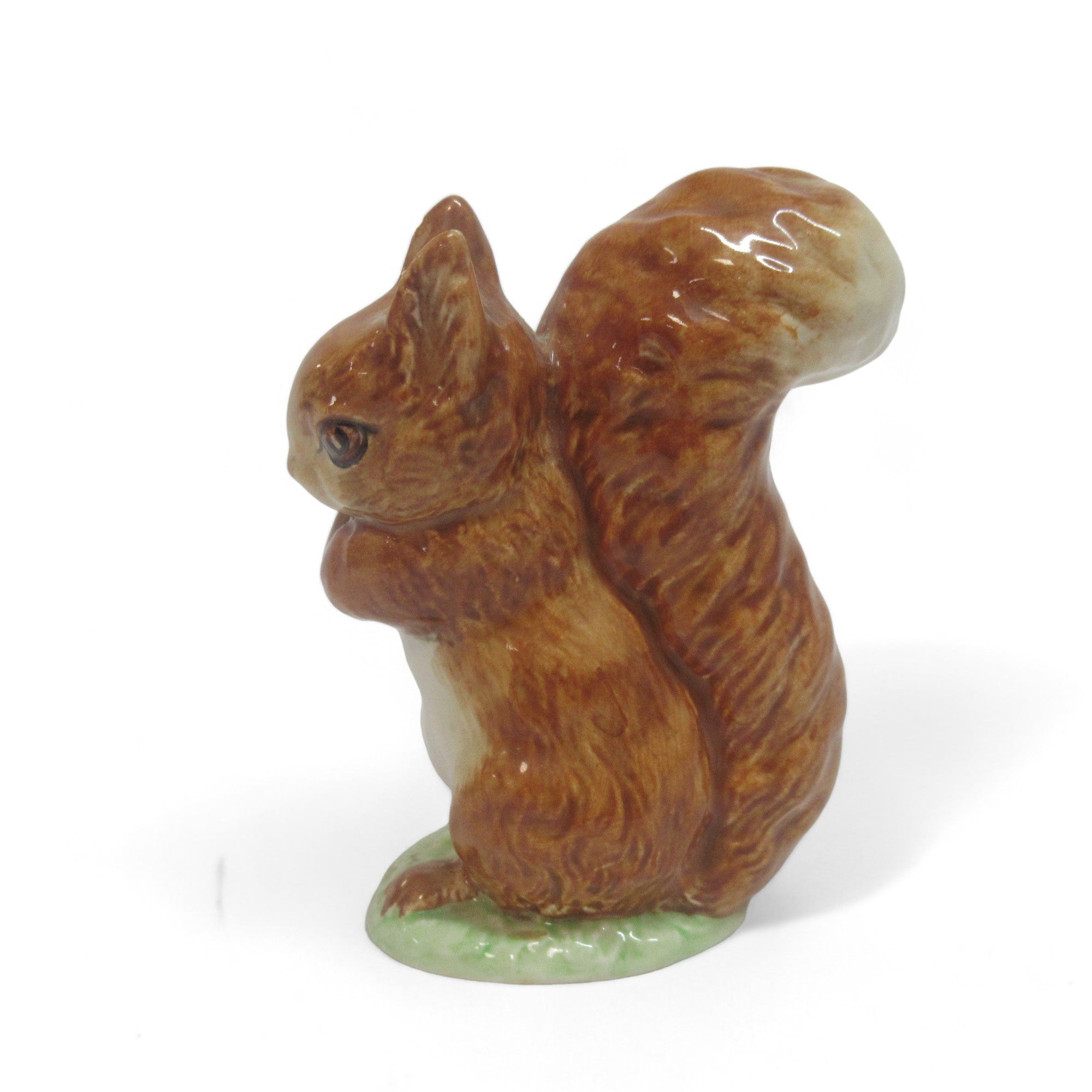 Left side image of Beswick Squirrel Nutkin Figurine 9cm 1948 Vintage