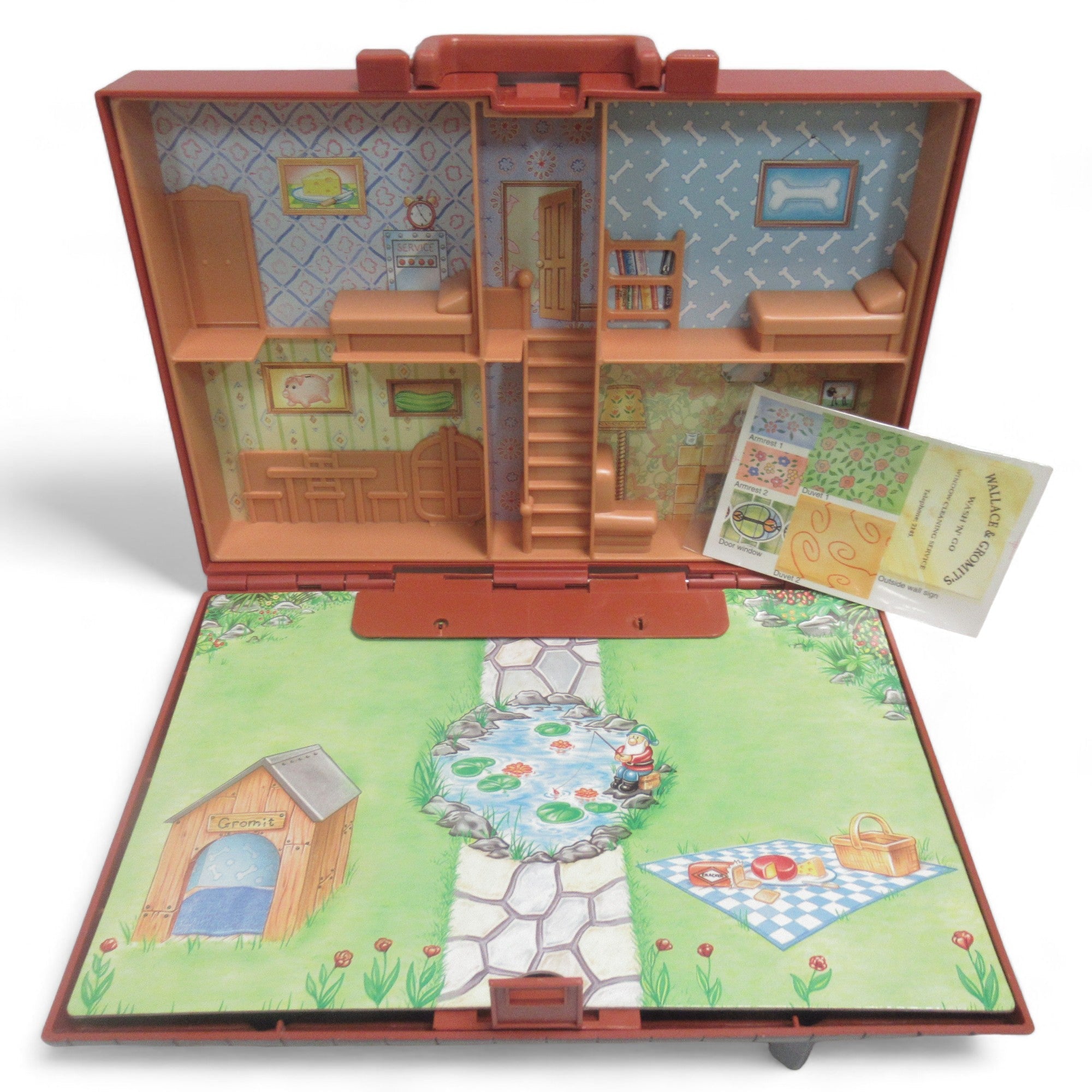 Open playset image of Wallace & Gromit West Wallaby Street Playhouse 1989