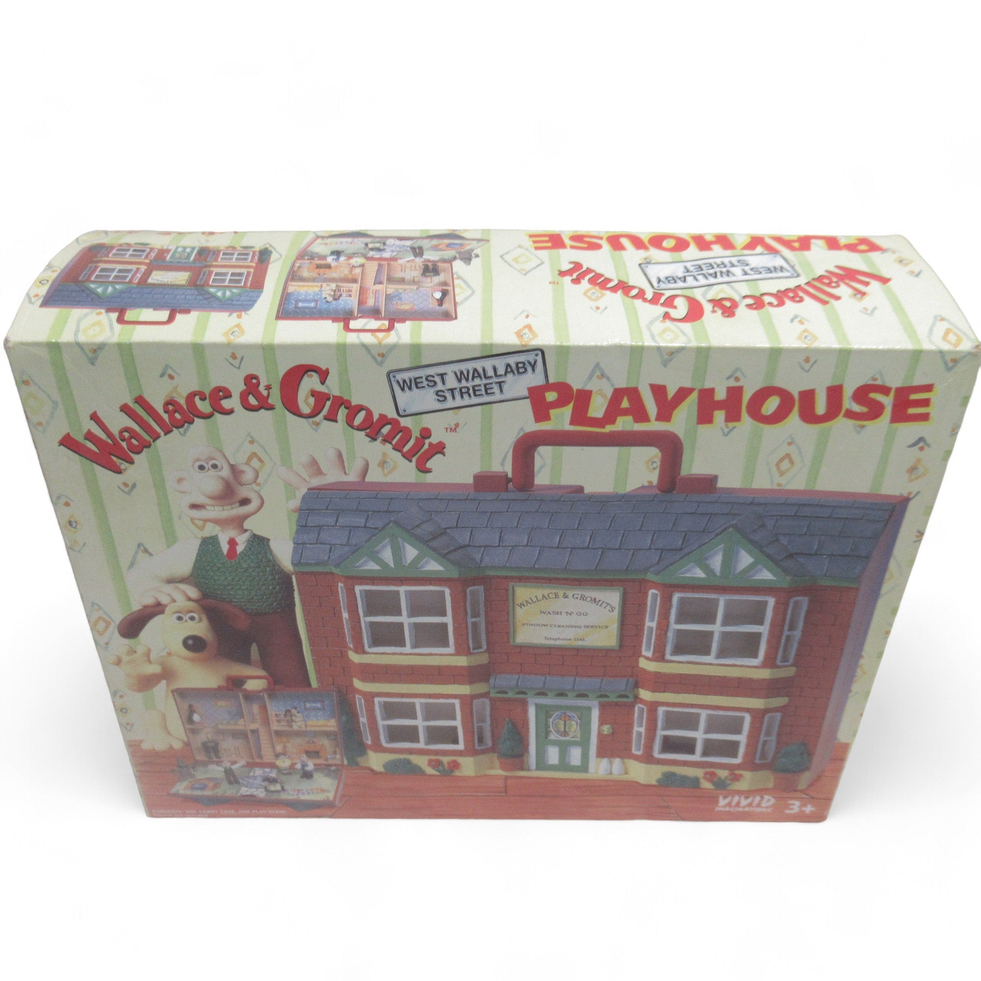 Front box image of Wallace & Gromit West Wallaby Street Playhouse 1989