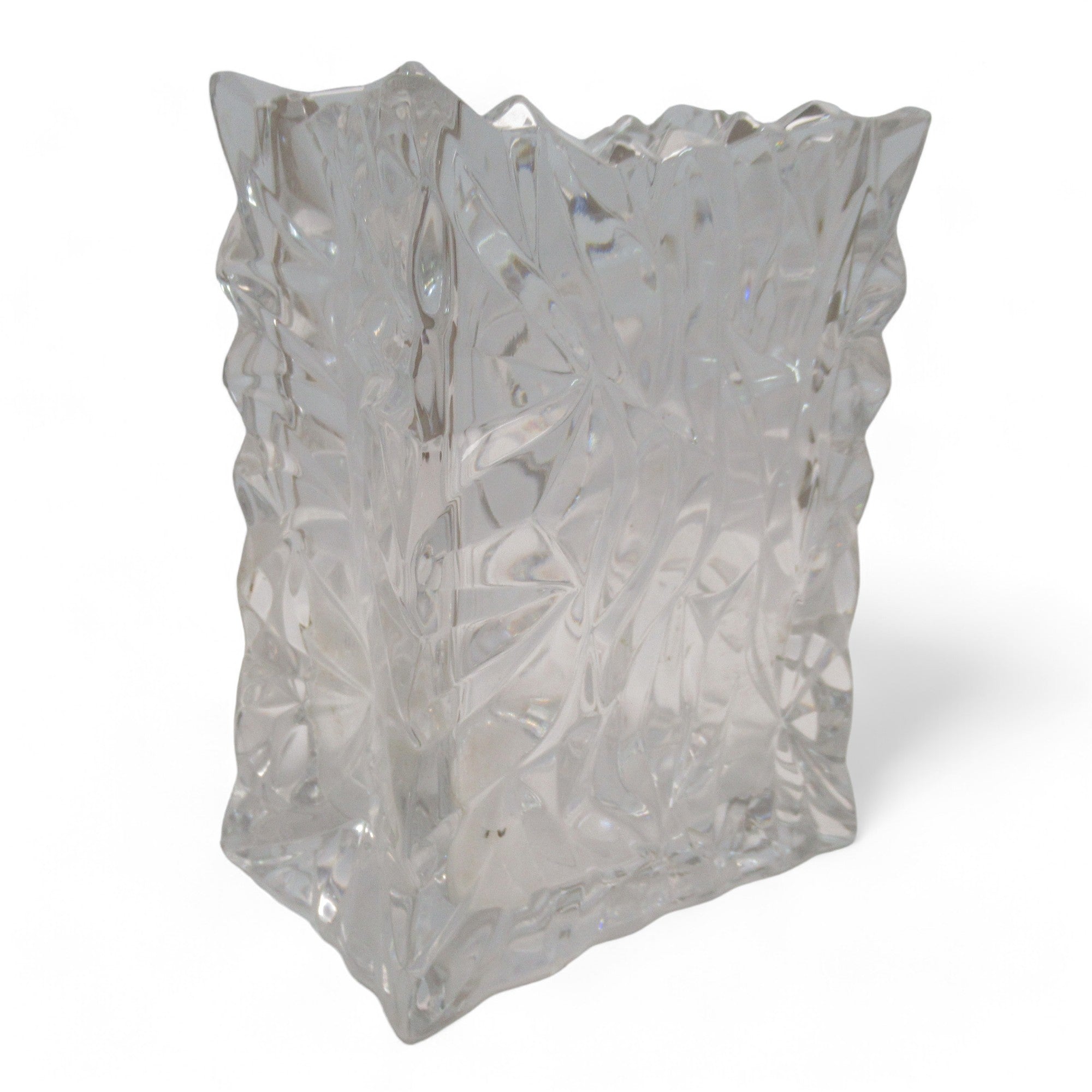 Angle image of Rosenthal Studio-Line Crystal Crinkle Vase Germany