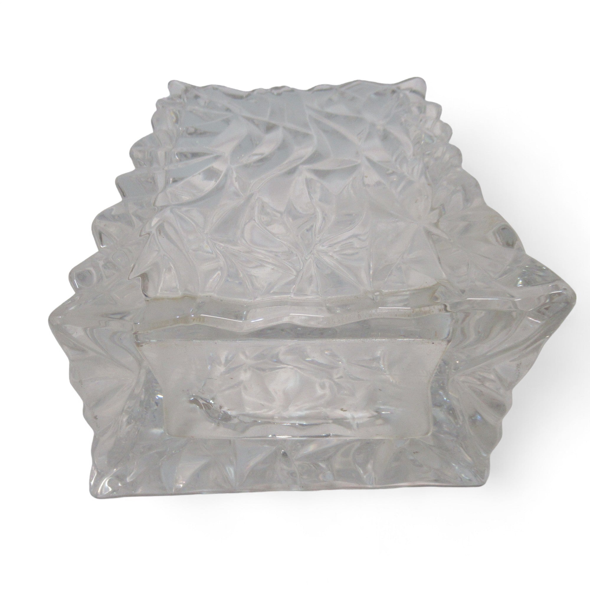 Underside image of Rosenthal Studio-Line Crystal Crinkle Vase Germany