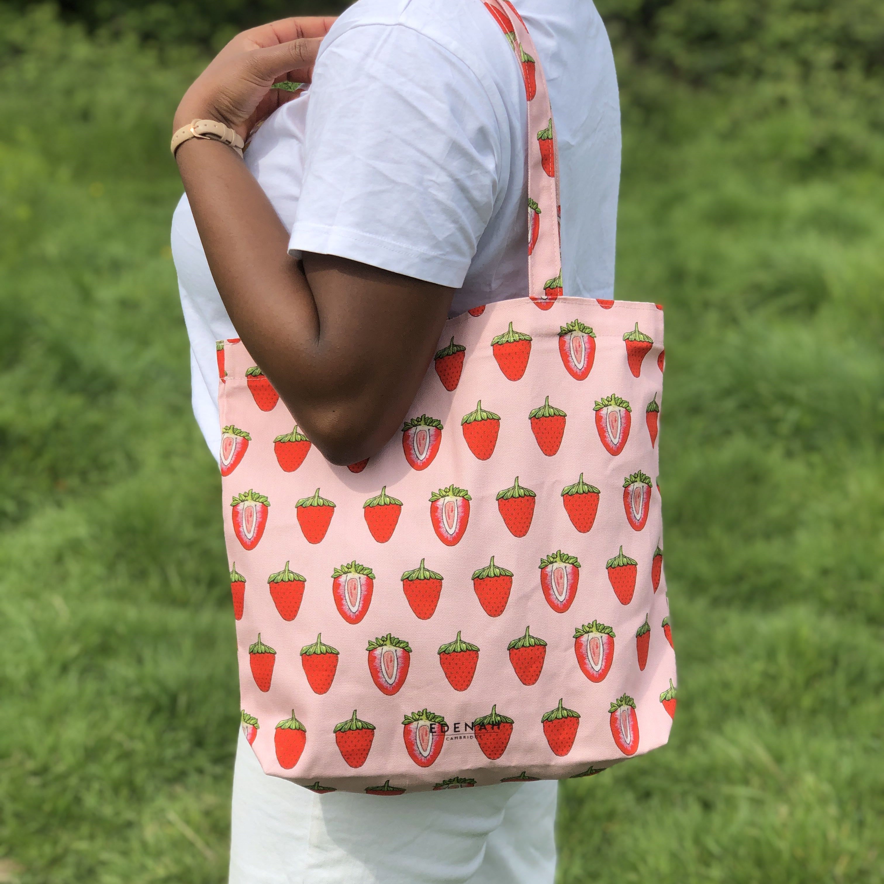 Strawberry Tote Bag | Edenah