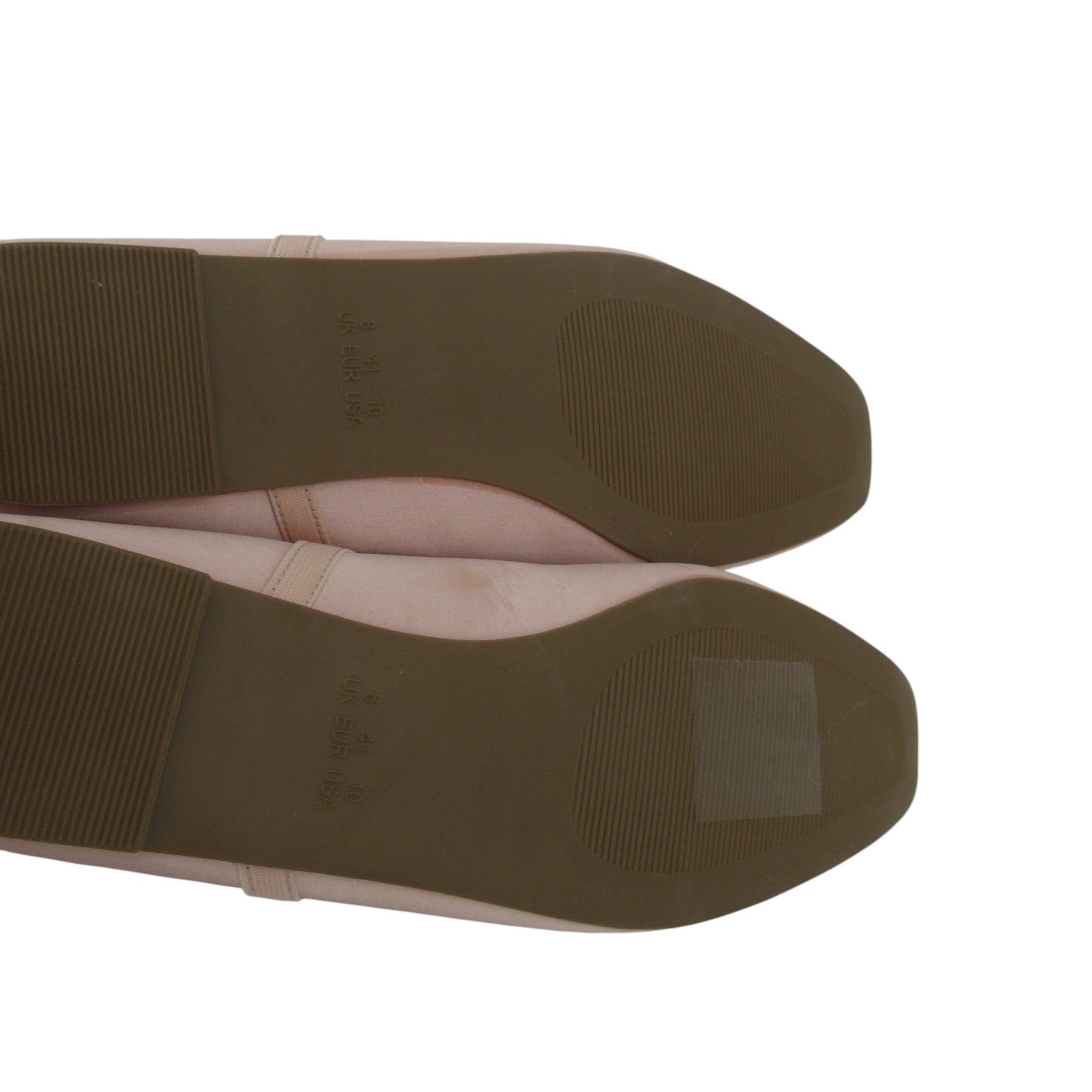 outer sole image for Primark Slip On Flat Shoes UK 8 Pink Satin Womenswear | Pre-loved