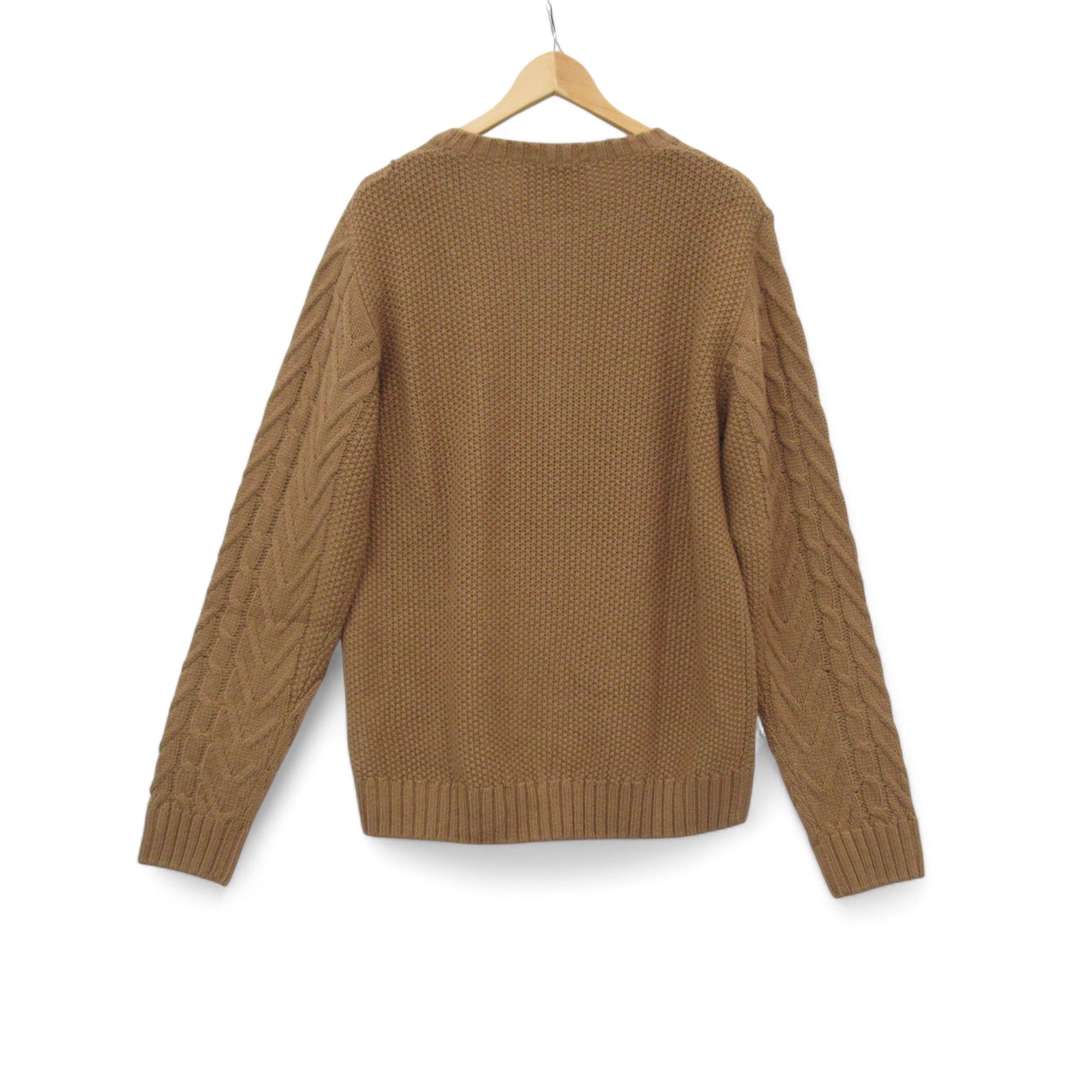 back image for John Richmond Jumper Brown XXL Knitwear Menswear | Pre-loved