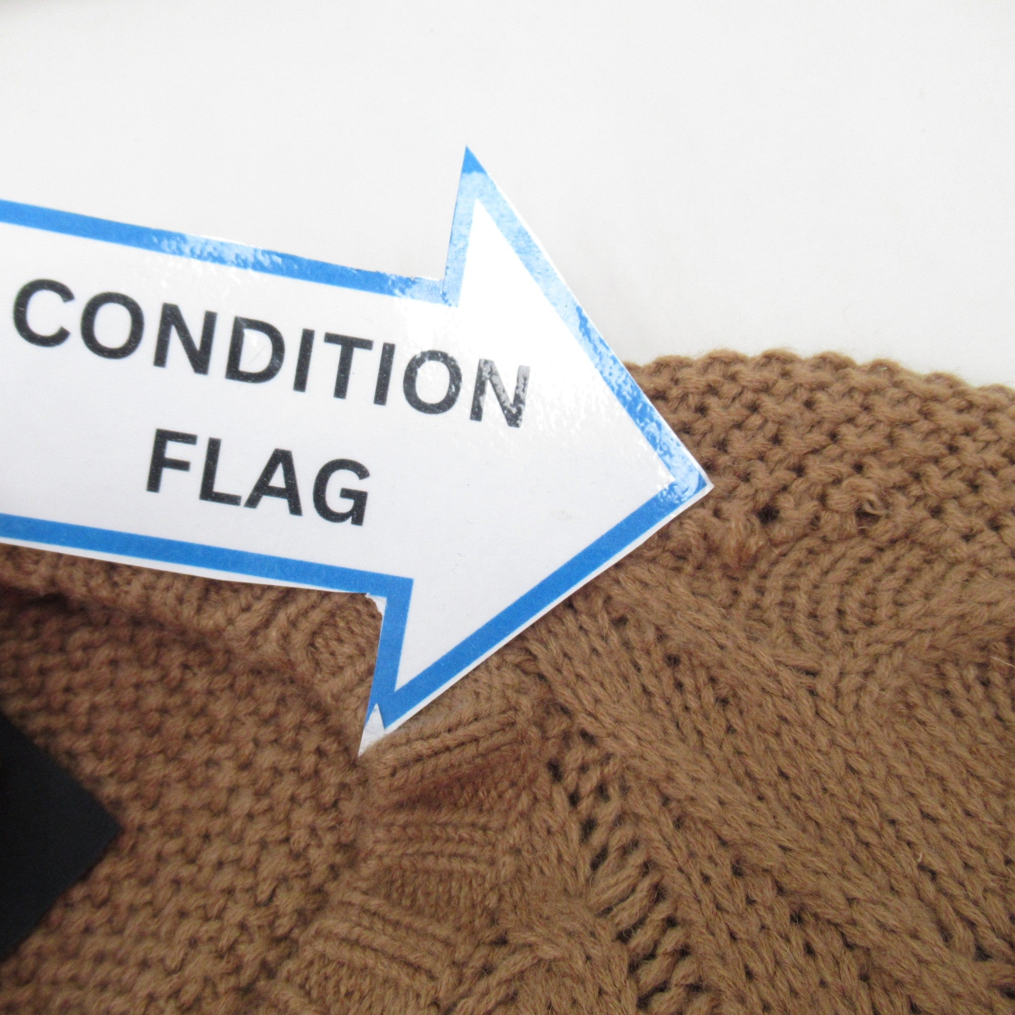 condition image for John Richmond Jumper Brown XXL Knitwear Menswear | Pre-loved