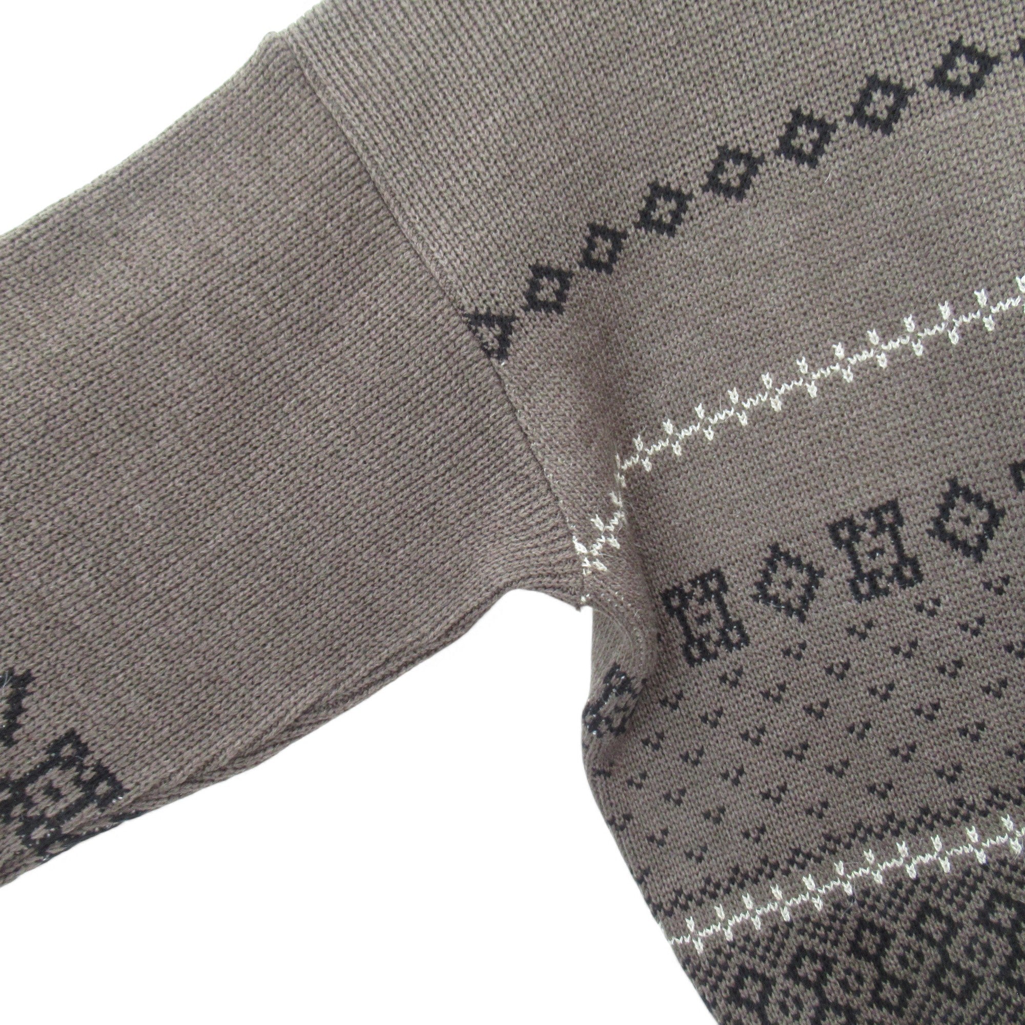 sleeve image for St Michael Jumper Large Brown Knitwear Vintage Menswear | Pre-loved